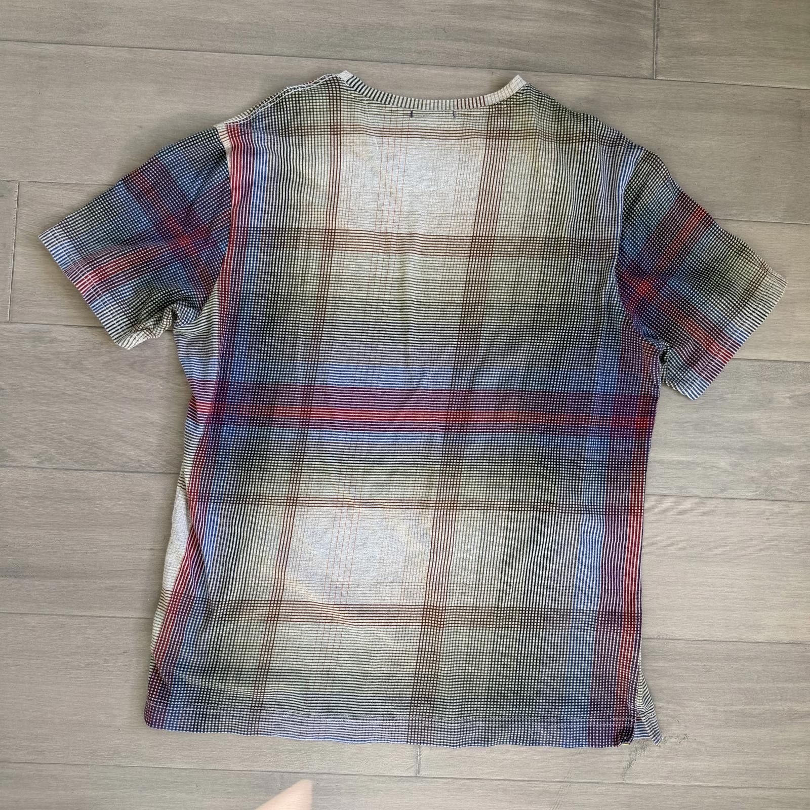 Robert Graham Robert Graham Large Multicolor Plaid Cotton T-Shirt Size L Size US L / EU 52-54 / 3 - 6 Thumbnail