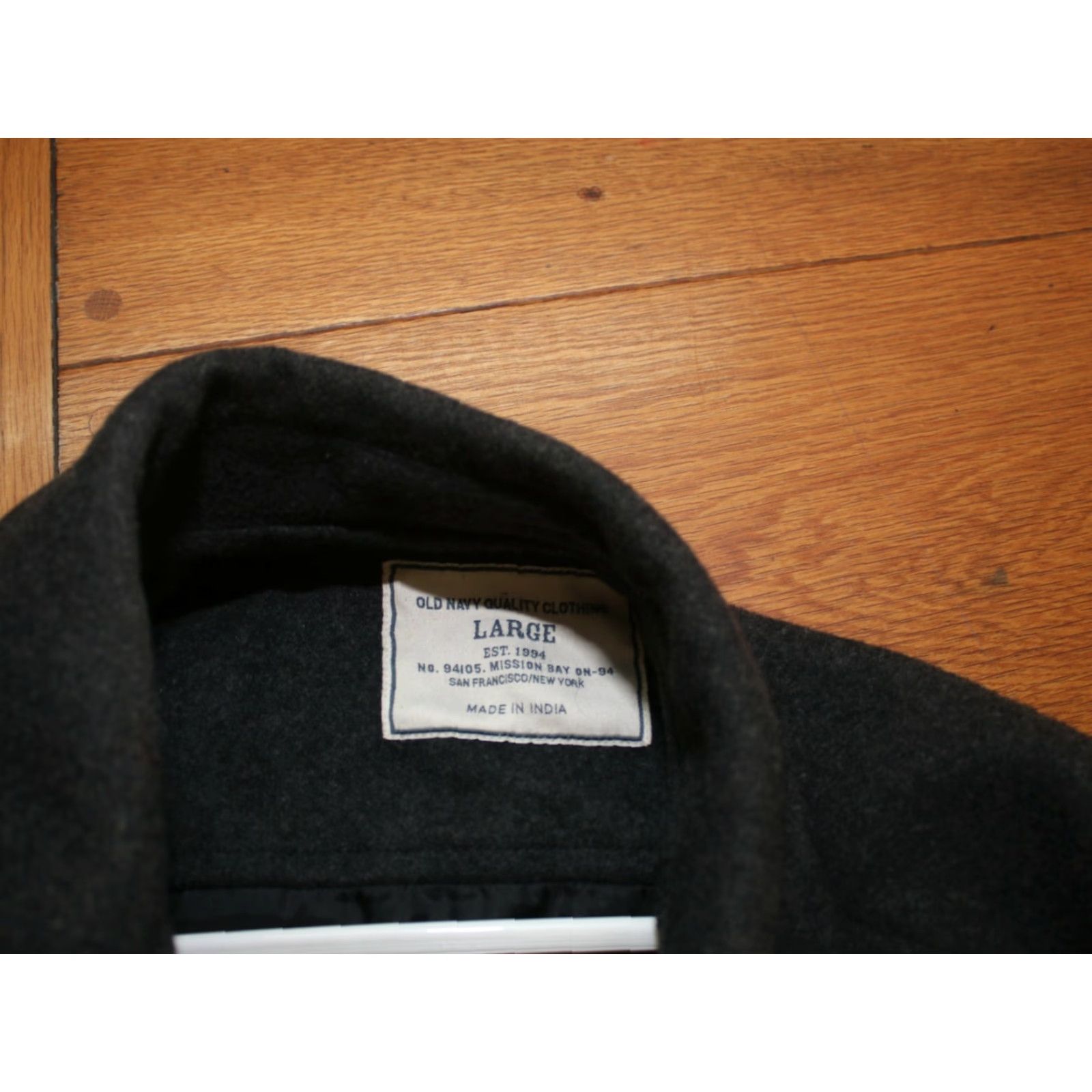Old Navy Old Navy Men's Full Zip Black Winter Jacket Coat Size Large Casual Cotton Blend Size US L / EU 52-54 / 3 - 4 Thumbnail