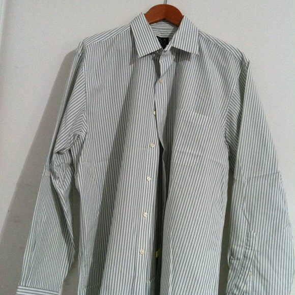 Jos. A. Bank JOS.A.BANK MENS COTTON DRESS SHIRT SIZE: L Size US L / EU 52-54 / 3 - 4 Thumbnail