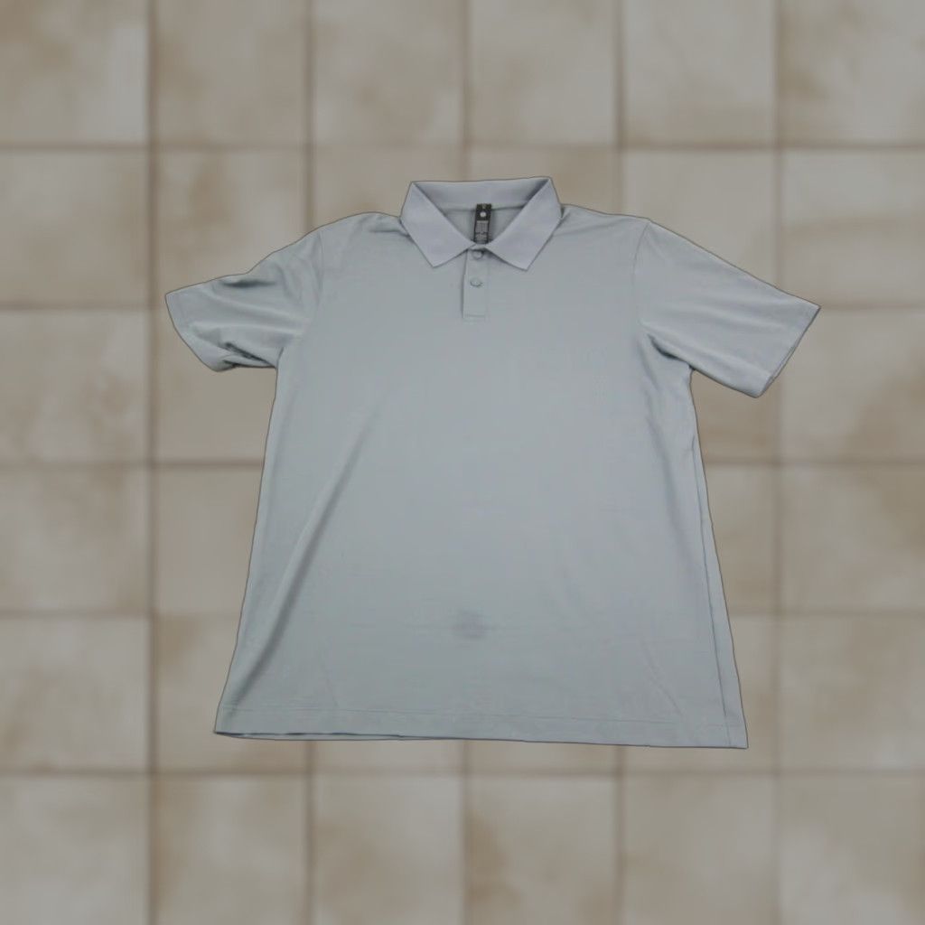 Lululemon Lululemon Polo Shirt Adult M Blue Classic Fit Pique Stretch Mens Athletic Shirt Size US M / EU 48-50 / 2 - 1 Thumbnail