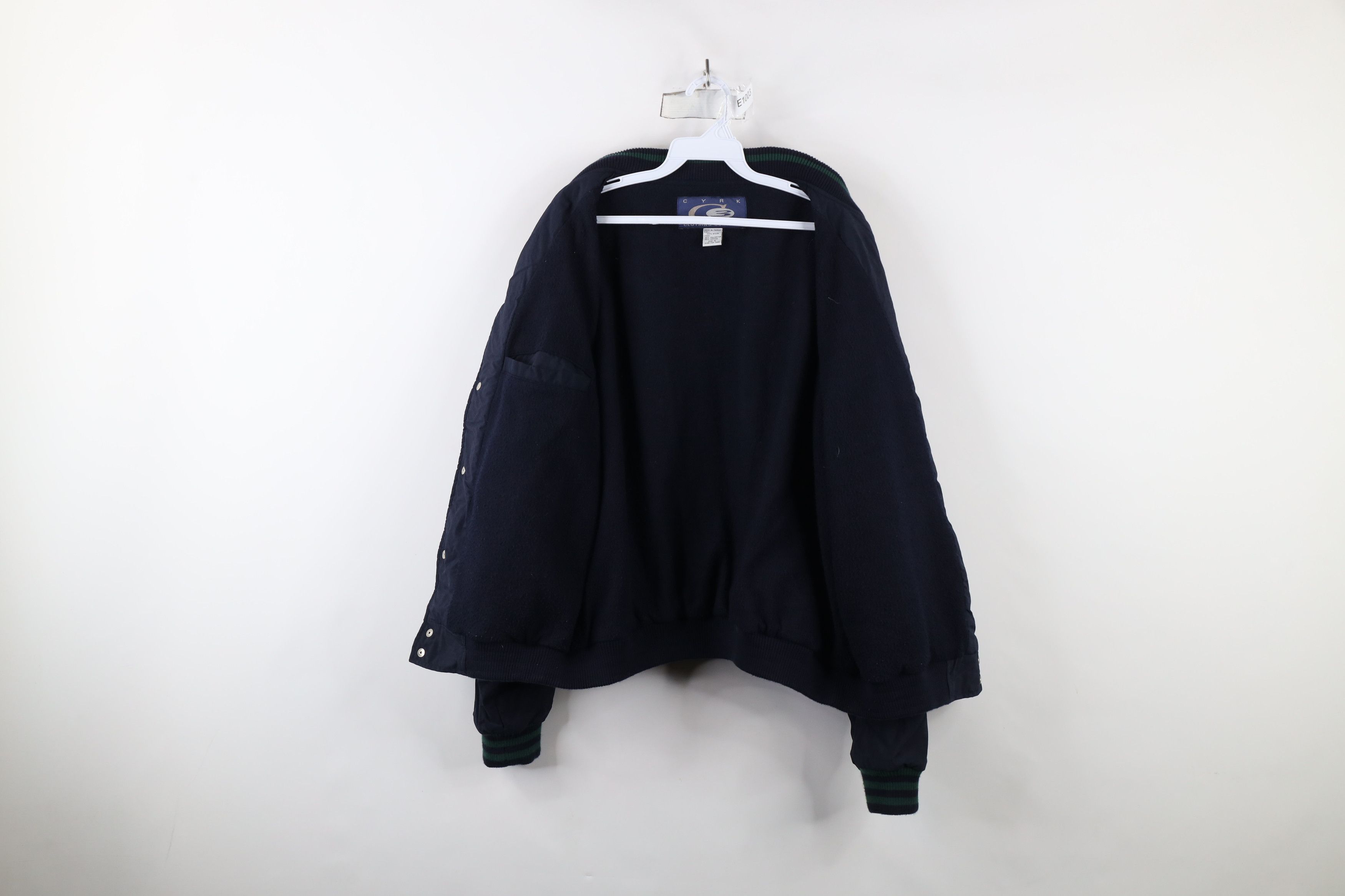 Vintage Vintage 90s Streetwear Lined Varsity Windbreaker Jacket Size US L / EU 52-54 / 3 - 7 Thumbnail