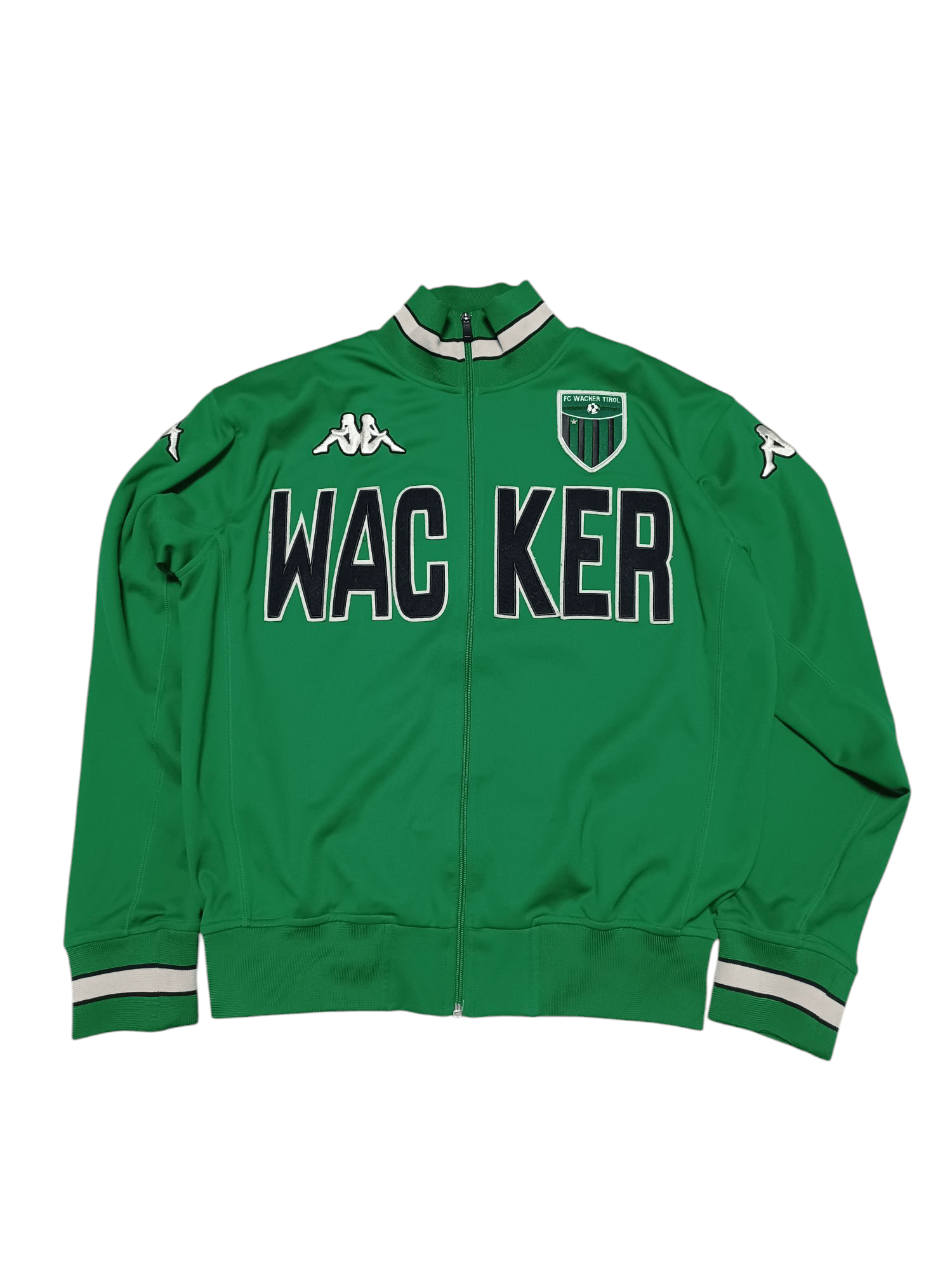 Kappa FC WACKER TIROL KAPPA AUSTRIA OSTERREICH 2005 VINTAGE JACKET Size US L / EU 52-54 / 3 - 1 Thumbnail