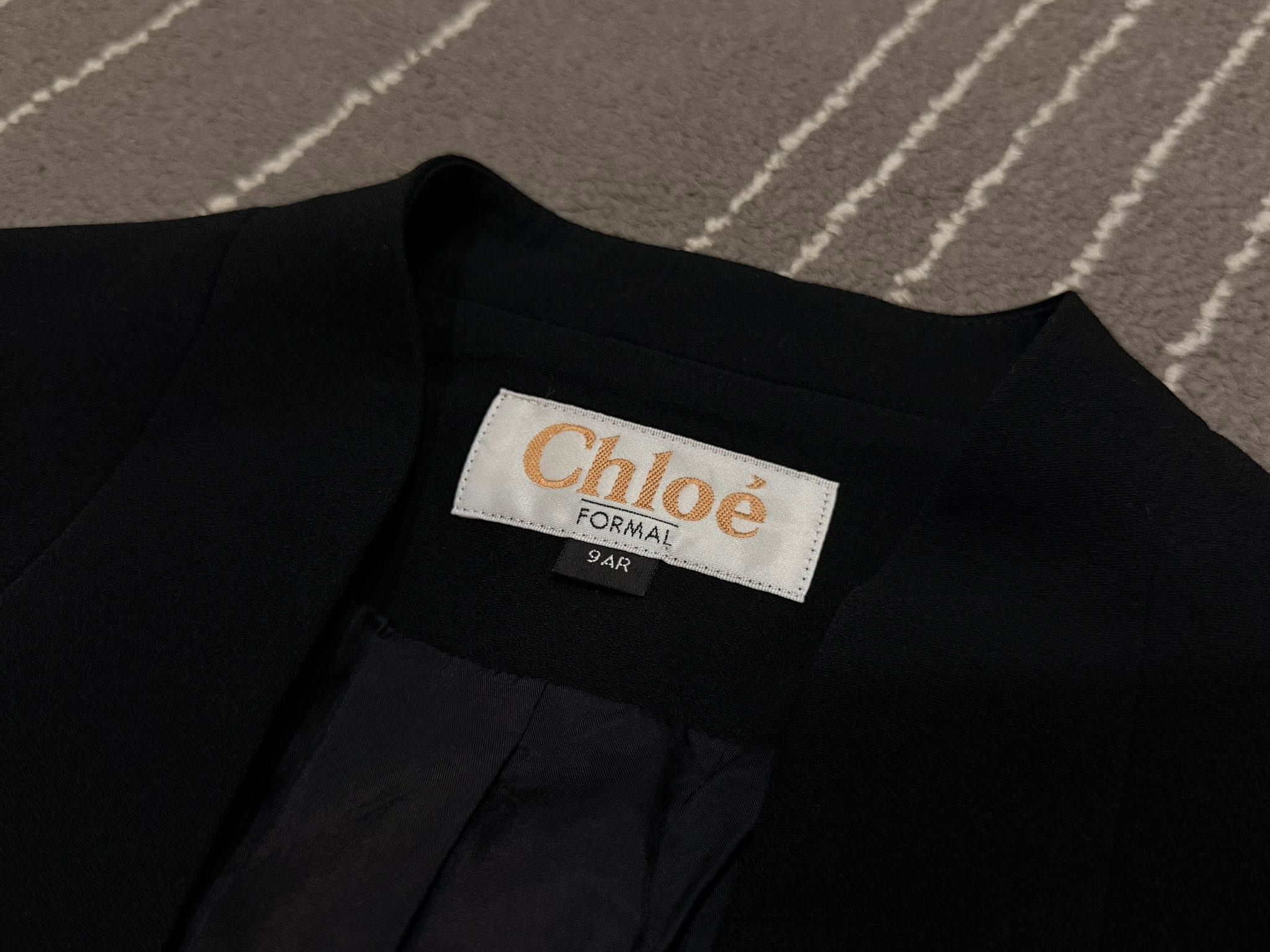 Chloe vintage Chloe FORMAL women blazer XS 3451 Size XS / US 0-2 / IT 36-38 - 5 Thumbnail