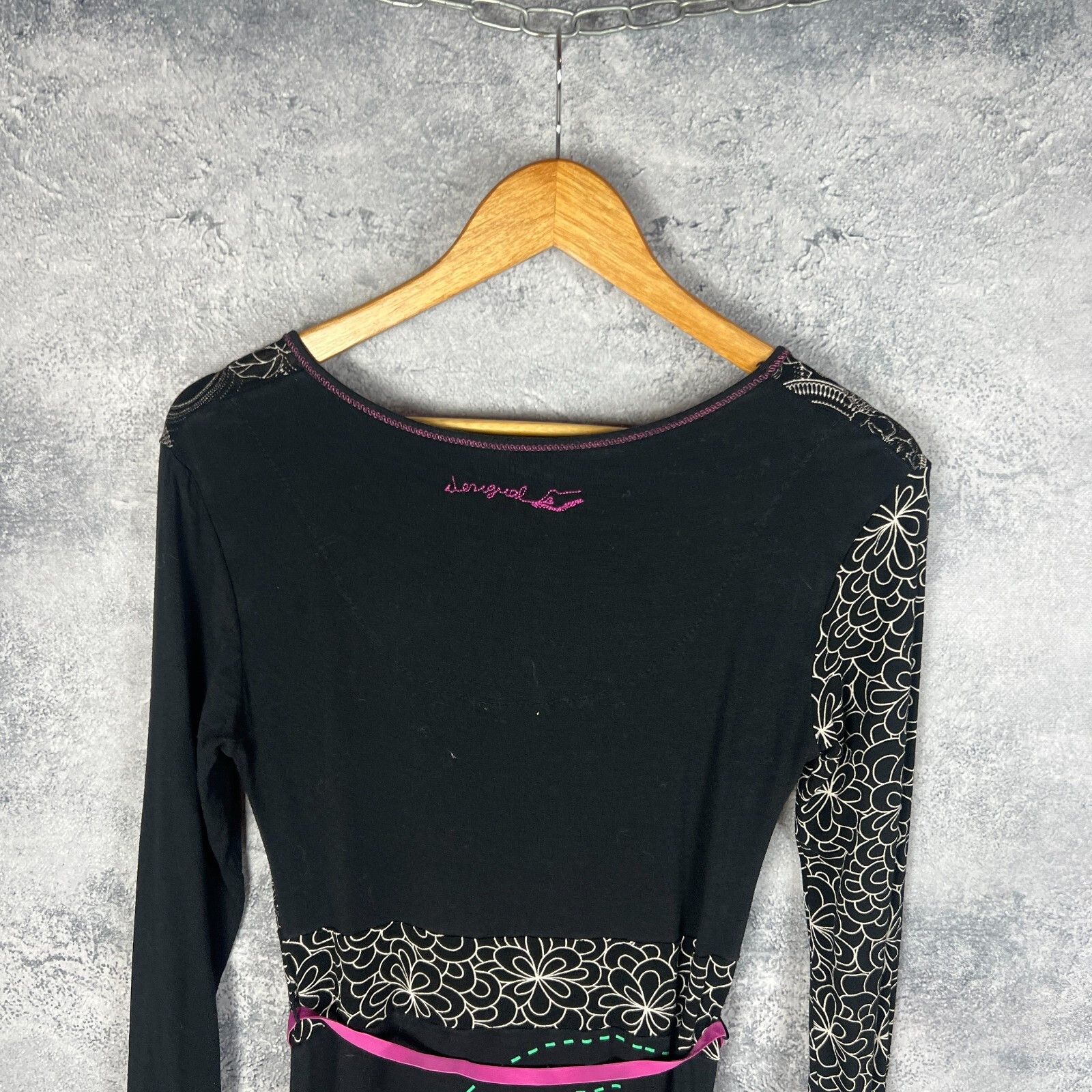 Desigual Desigual Dress Women's Size L Multicolor Long Sleeve ` Size L / US 10 / IT 46 - 8 Thumbnail