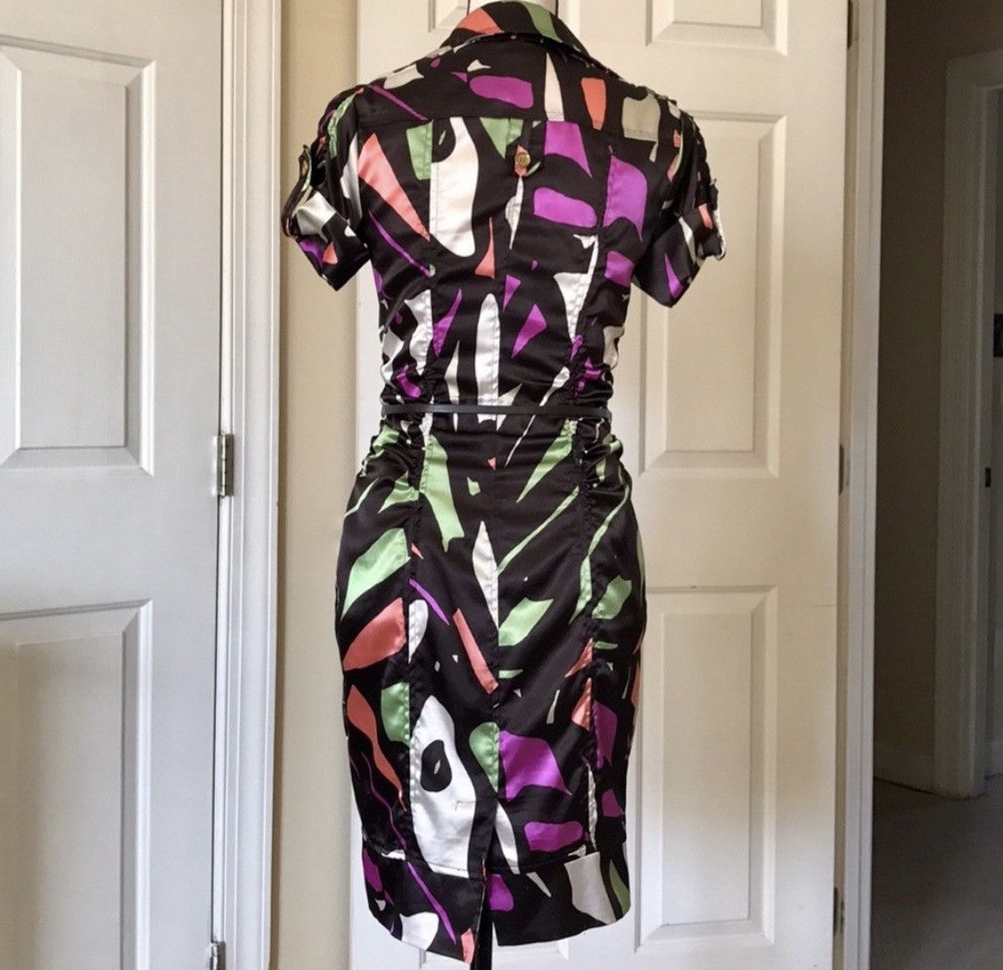 XOXO XOXO BUTTON UP DRESS WITH REMOVABLE BELT & POCKETS Size S / US 4 / IT 40 - 4 Thumbnail