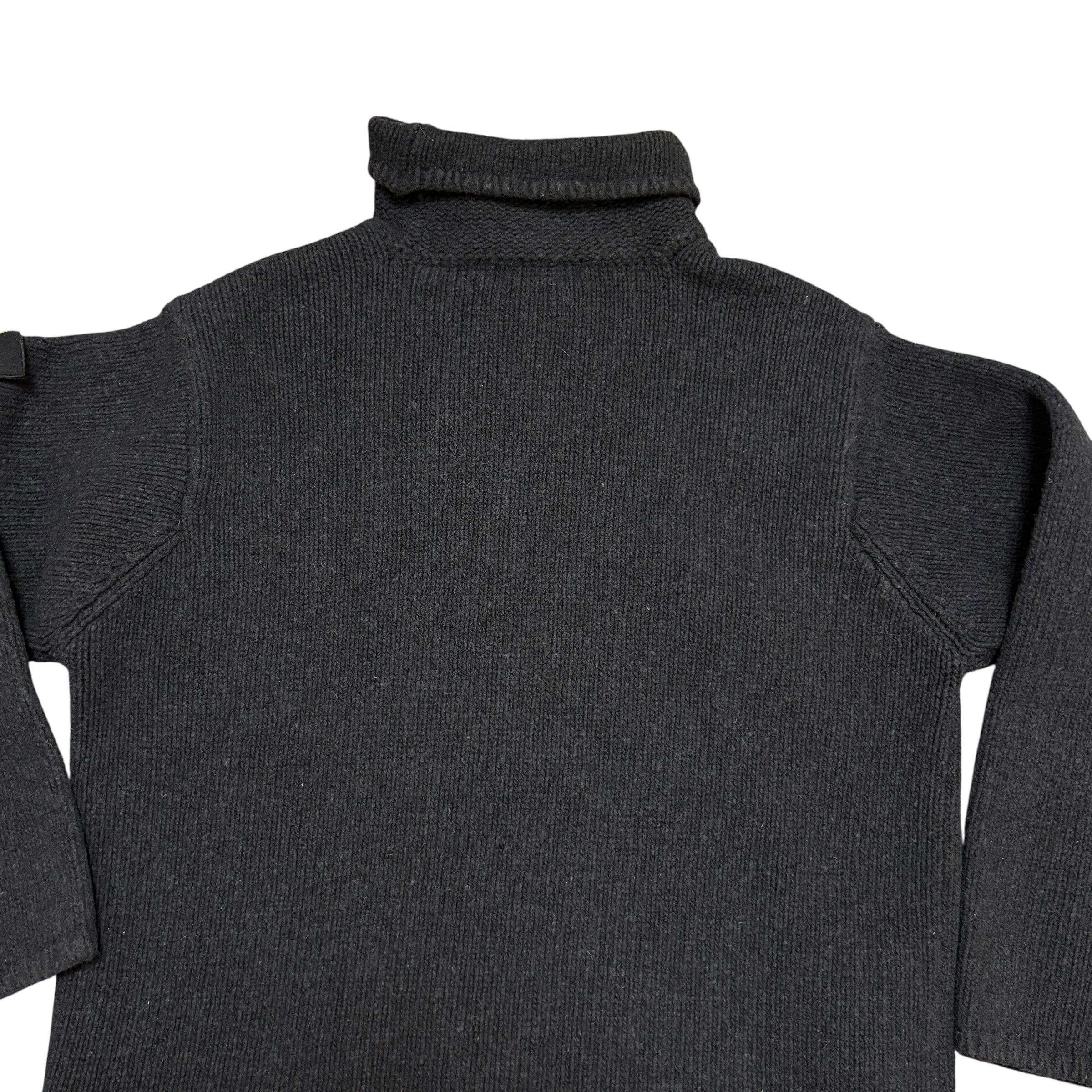 Stone Island Vintage Stone Island Sweater 2000 High Neck Made in Italy Size US L / EU 52-54 / 3 - 14 Thumbnail