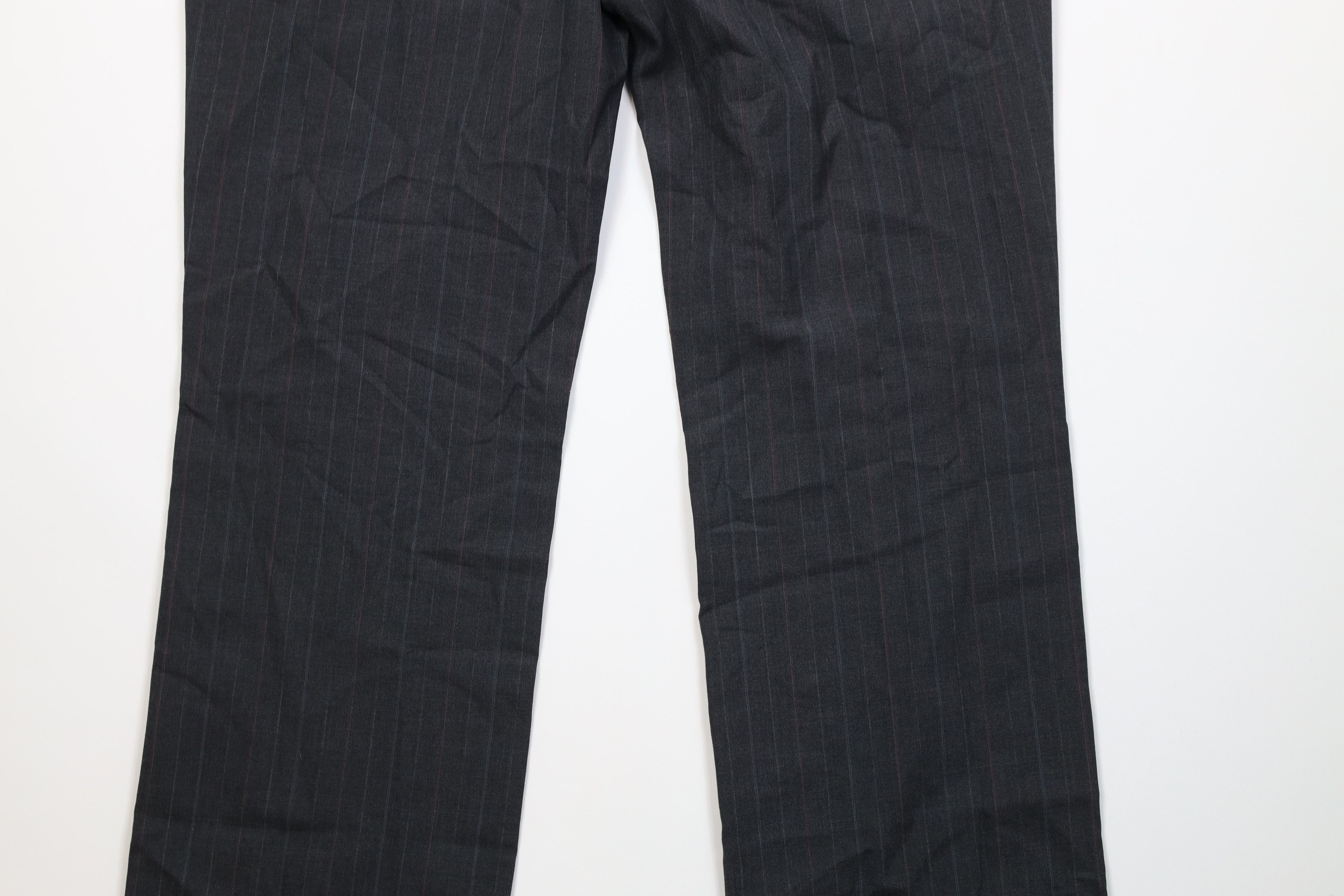 Vintage Vintage 70s Streetwear Pinstriped Wide Leg Chino Pants USA Size US 36 / EU 52 - 12 Thumbnail