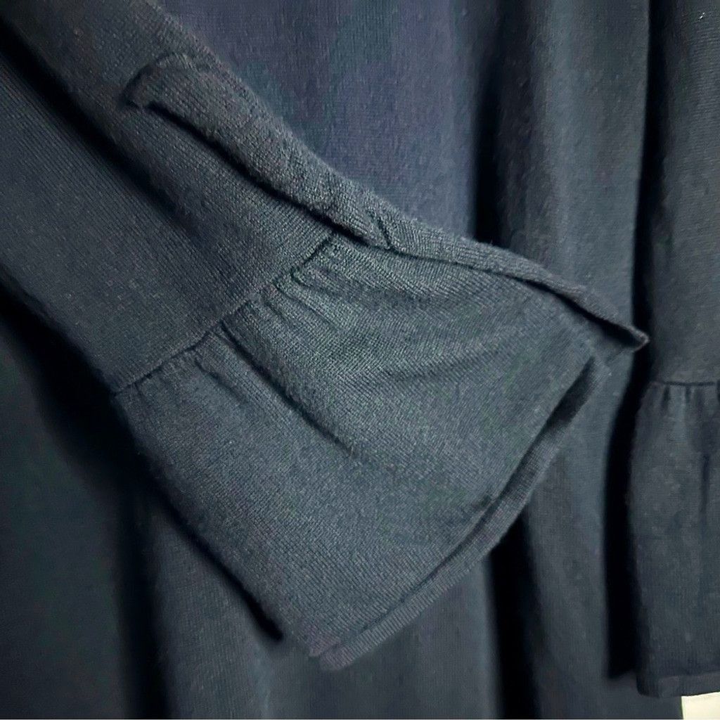 Other New Repeat Merino Wool Black Midi Sweater Dress S 38 Size S / US 4 / IT 40 - 6 Thumbnail
