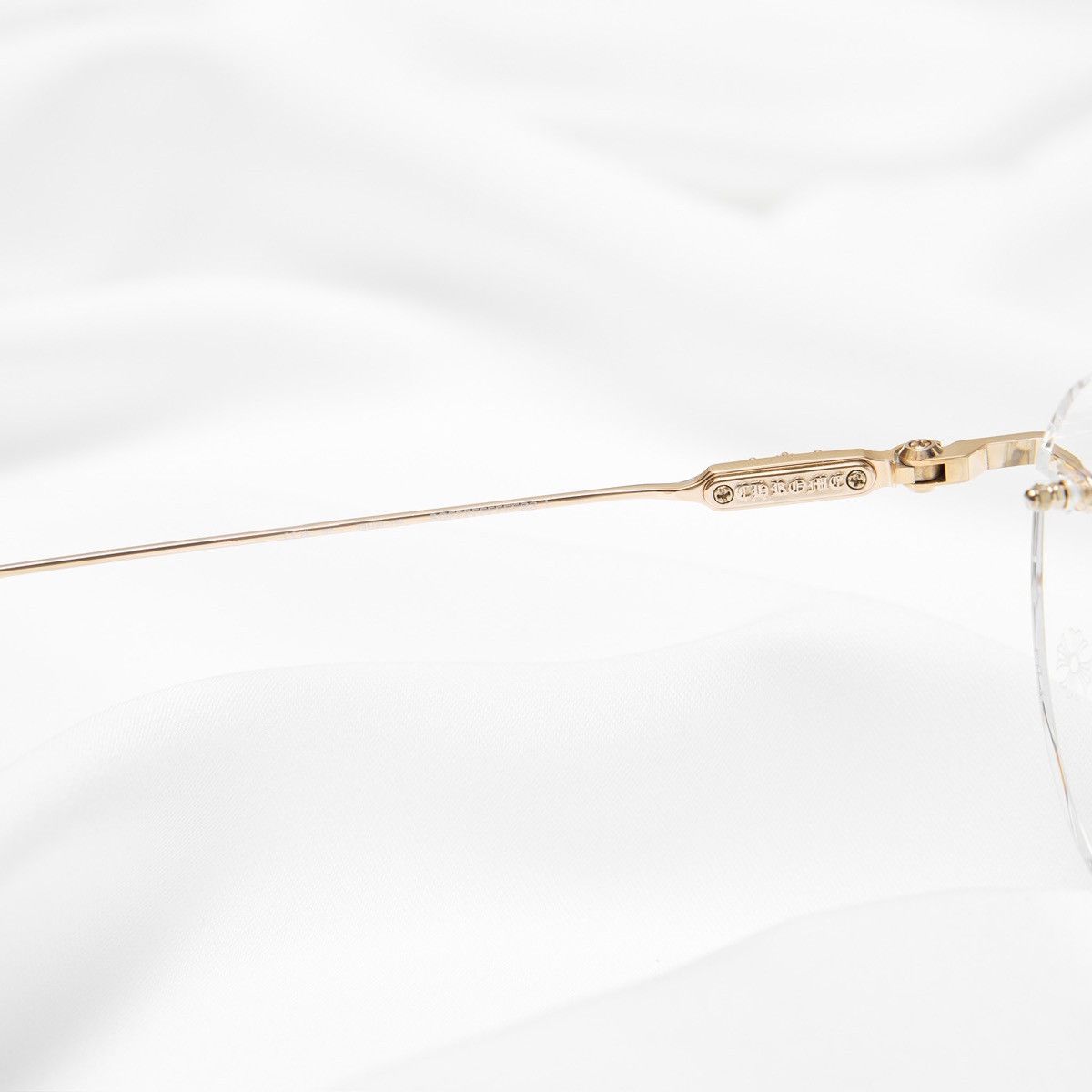 Chrome Hearts CHROME HEARTS SOFFFFFFFFERS I GOLD PLATED GLASSES Size ONE SIZE - 6 Thumbnail