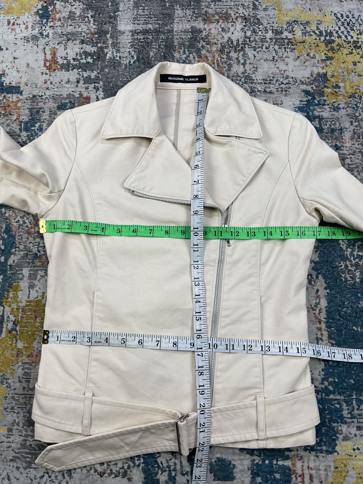 Hysteric Glamour Marginal Glamor Double Collar Belted Rider Jackets Size M / US 6-8 / IT 42-44 - 9 Thumbnail