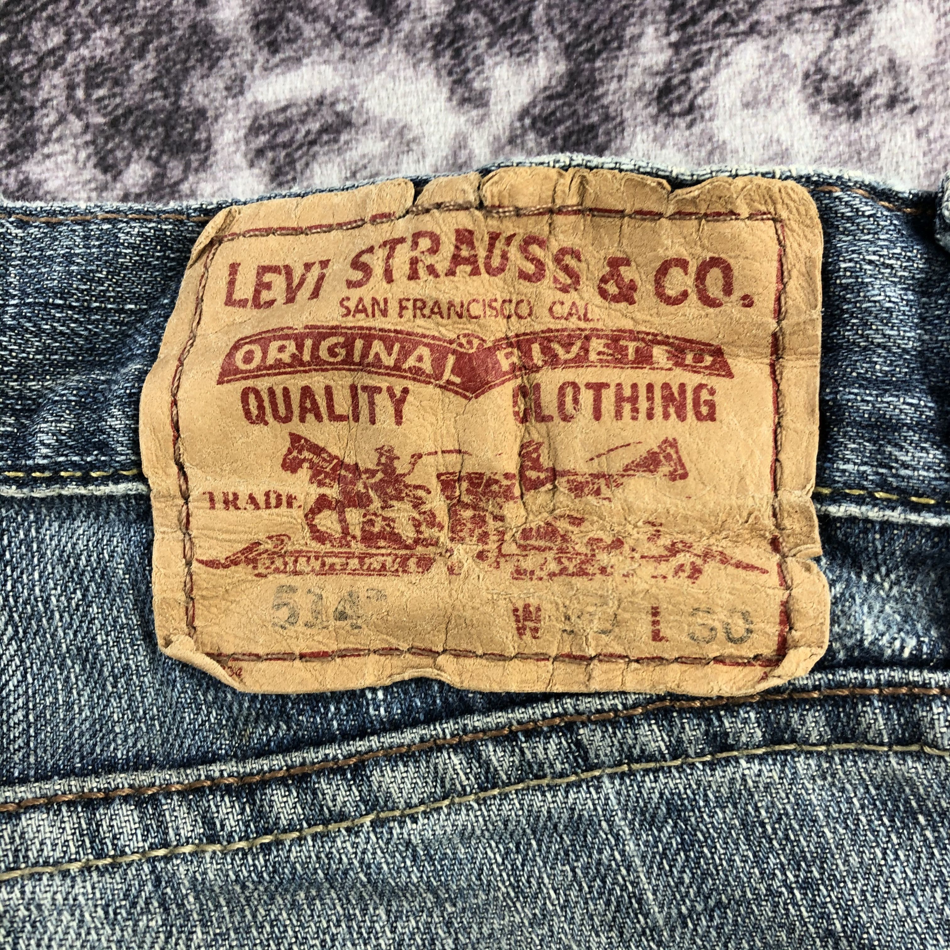 Levi's × Vintage Vintage Blue Wash Levis 514 Jeans-JM2959 Size US 32 / EU 48 - 8 Thumbnail