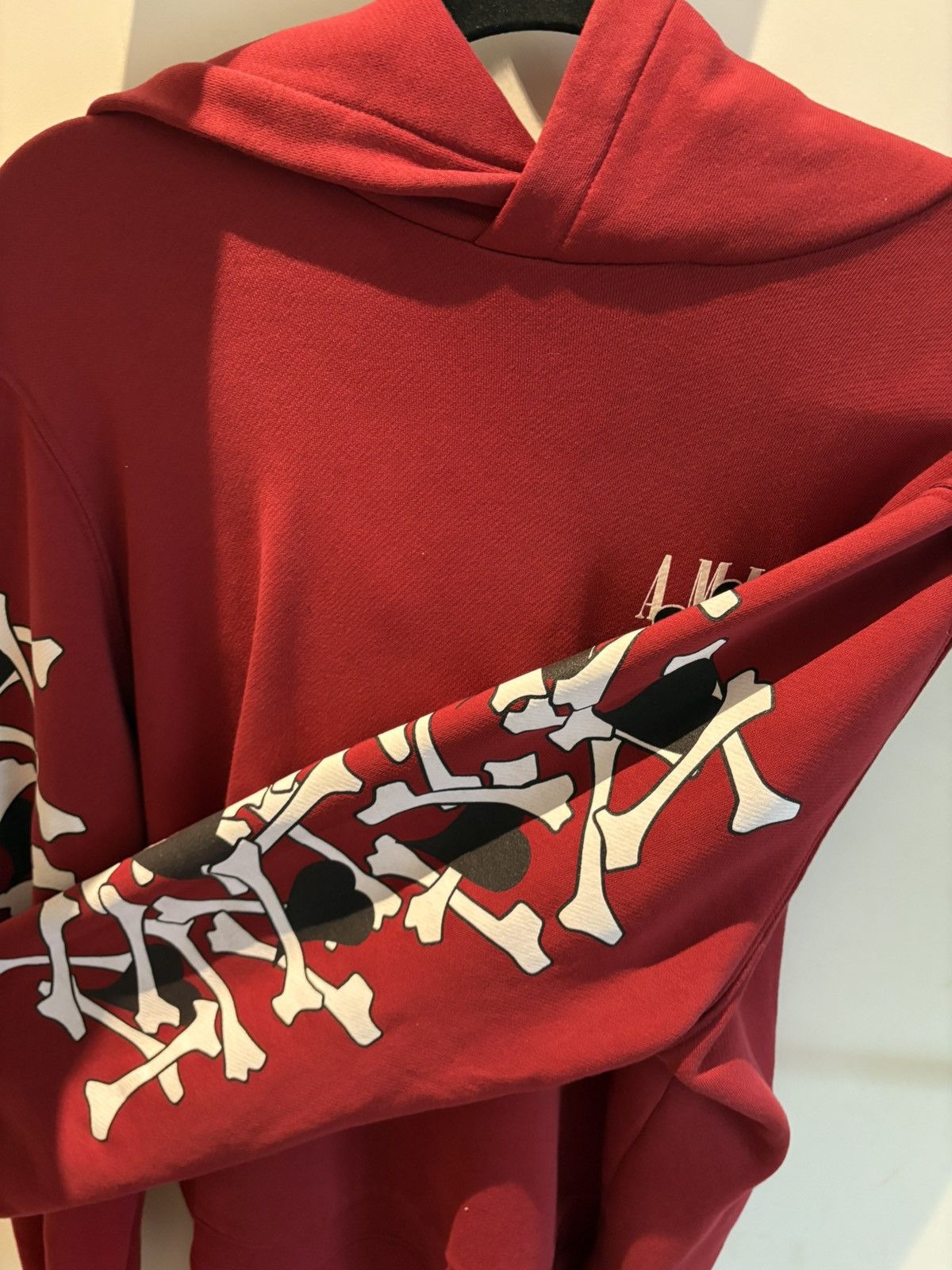 Amiri Amiri Bones Stacked Hoodie Size US M / EU 48-50 / 2 - 6 Thumbnail