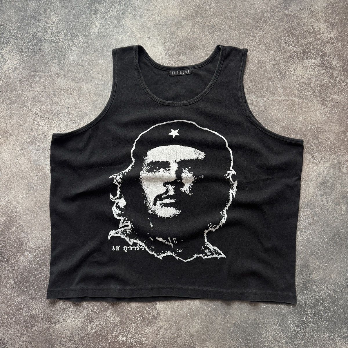 Hysteric Glamour Che Guevara Vintage Avant Garde Punk Faded Boxy Tank Top Size US L / EU 52-54 / 3 - 1 Thumbnail