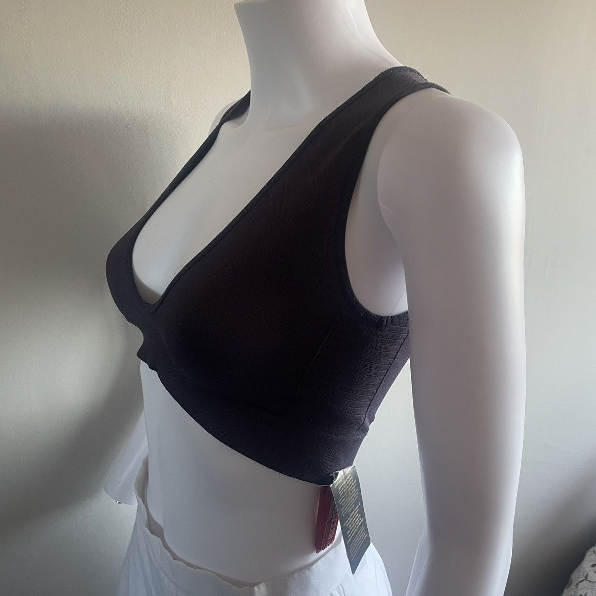 Rick Owens Rick Owens Mainline FW21 Gethsemane Eggplant Crop Top Size S / US 4 / IT 40 - 3 Thumbnail