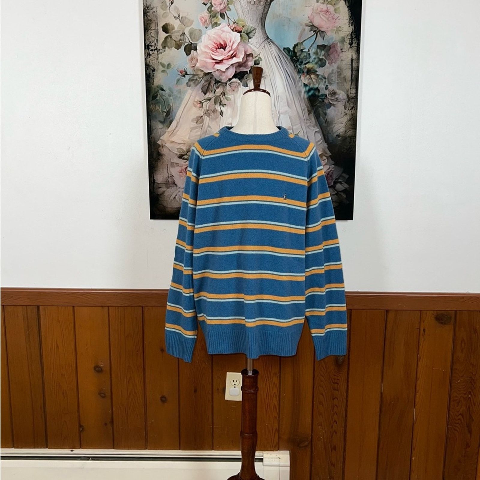 Original Penguin Super Cool Vintage 1960s Original Penguin Lambswool Sweater! Size US XXL / EU 58 / 5 - 2 Thumbnail