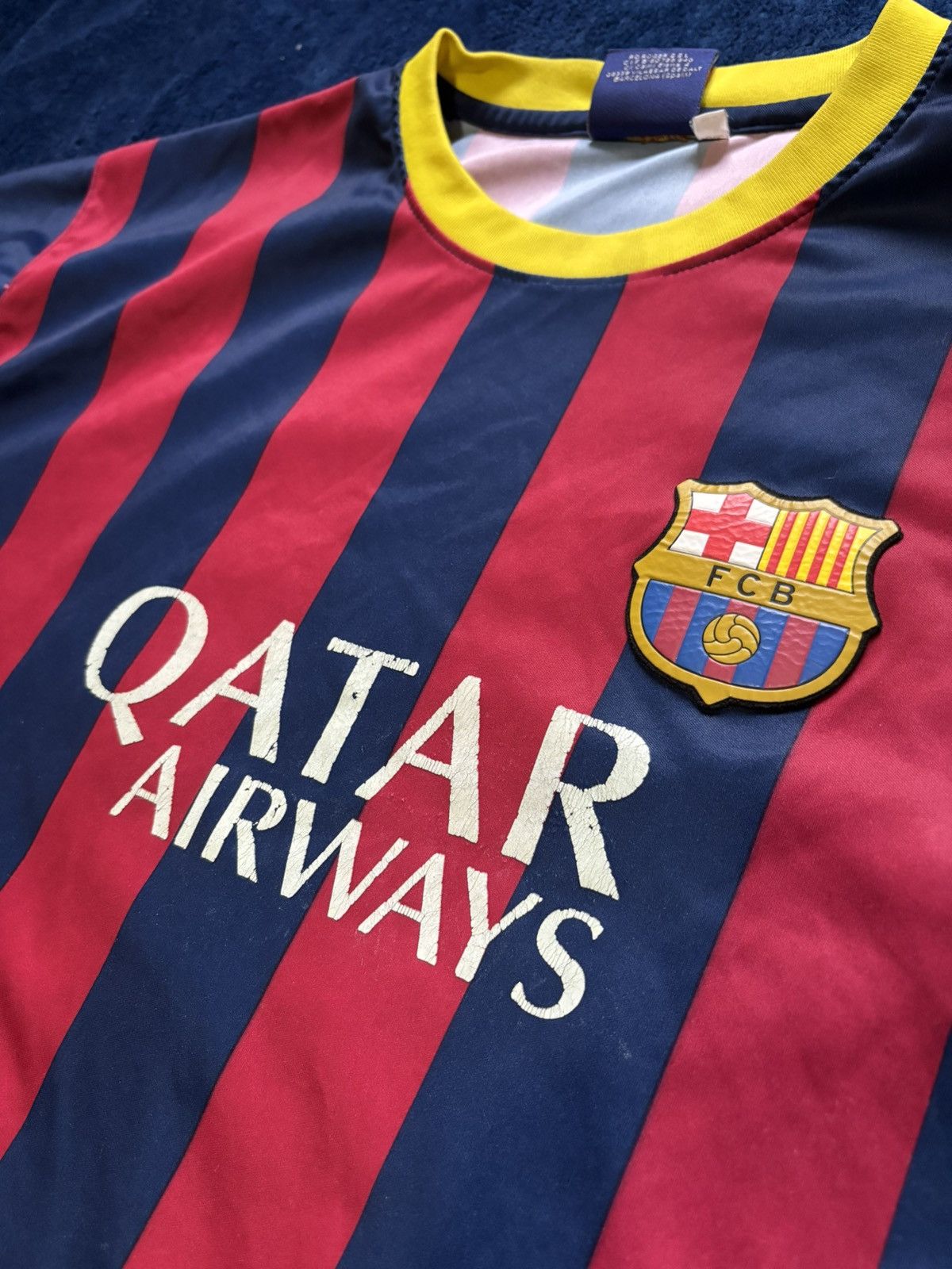 Vintage Neymar JR. Jersey Size US XL / EU 56 / 4 - 4 Thumbnail