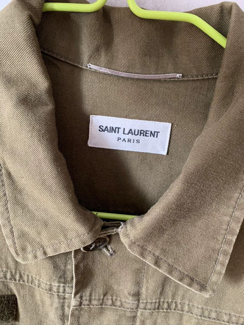 Saint Laurent Paris Saint Laurent Paris Green Diamond Shark Jacket-2506 Size US M / EU 48-50 / 2 - 3 Thumbnail