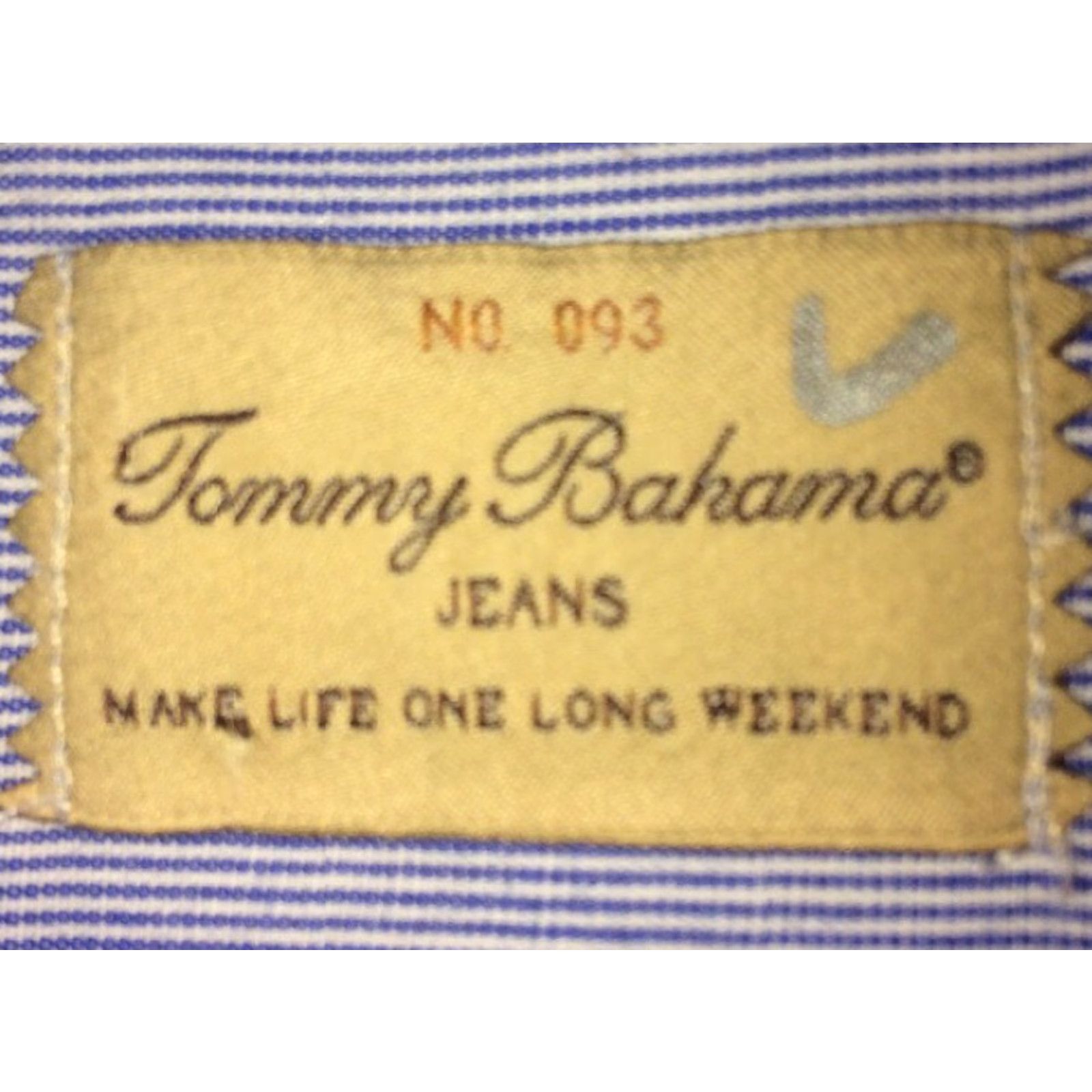 Tommy Bahama Tommy Bahama Shirt Mens M Long Sleeve Button-Down Button-Up Cotton Striped Multicolor Modern 100% Cotton Mens Shirts Size US M / EU 48-50 / 2 - 5 Thumbnail