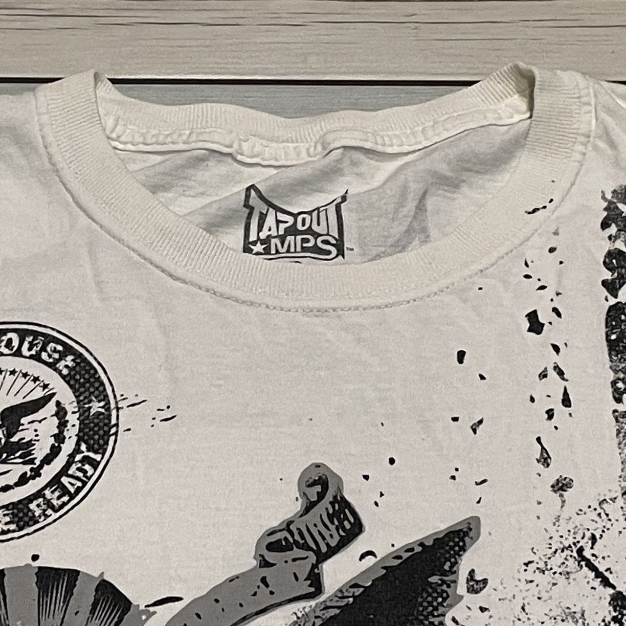 Affliction × Ed Hardy × Tapout Rare Tapout Wings Cross Tee Y2K Affliction Style Size US S / EU 44-46 / 1 - 5 Thumbnail