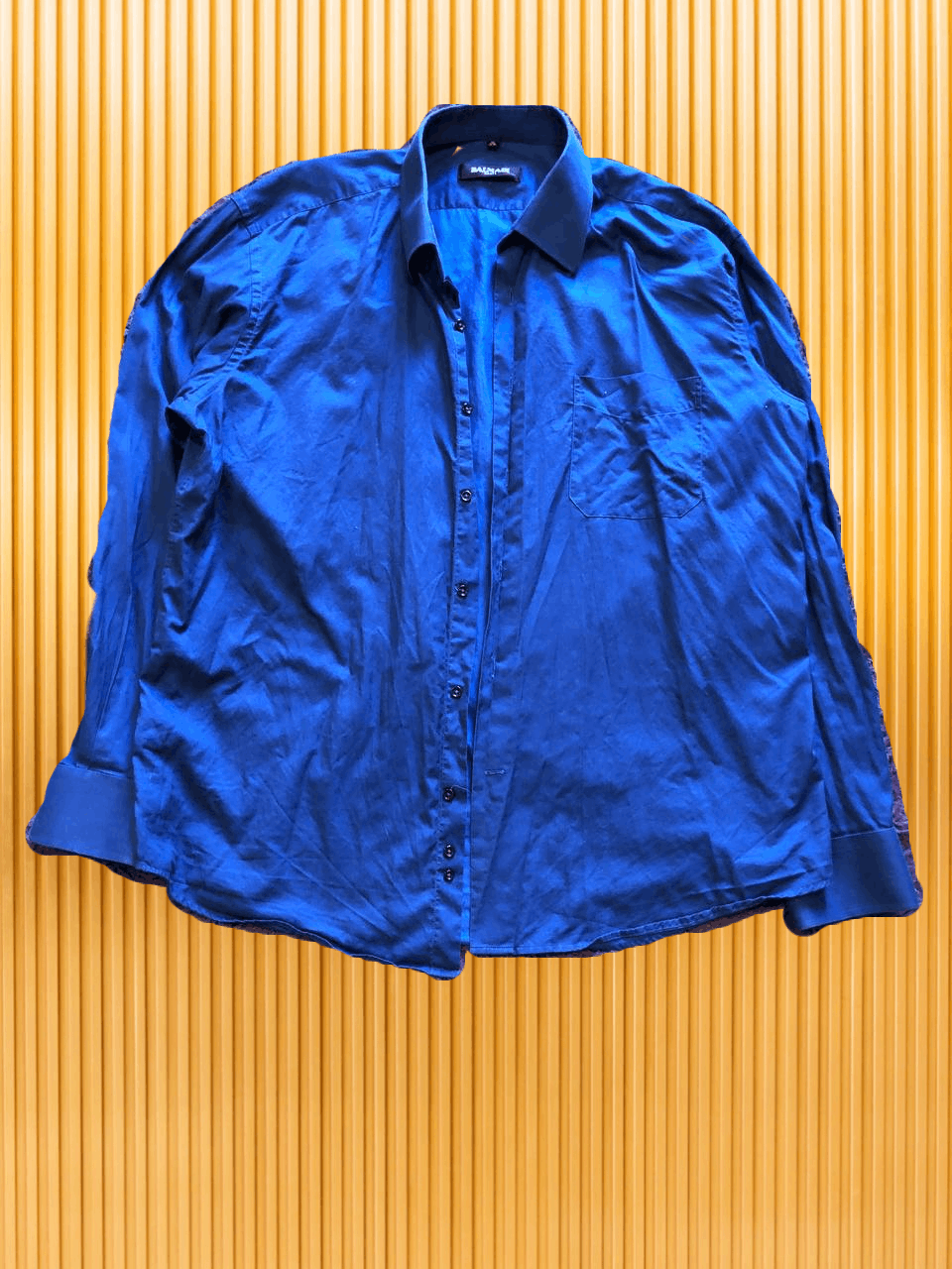 Balmain Vintage Balmain button-down shirt blue size XL Size US XL / EU 56 / 4 - 1 Thumbnail