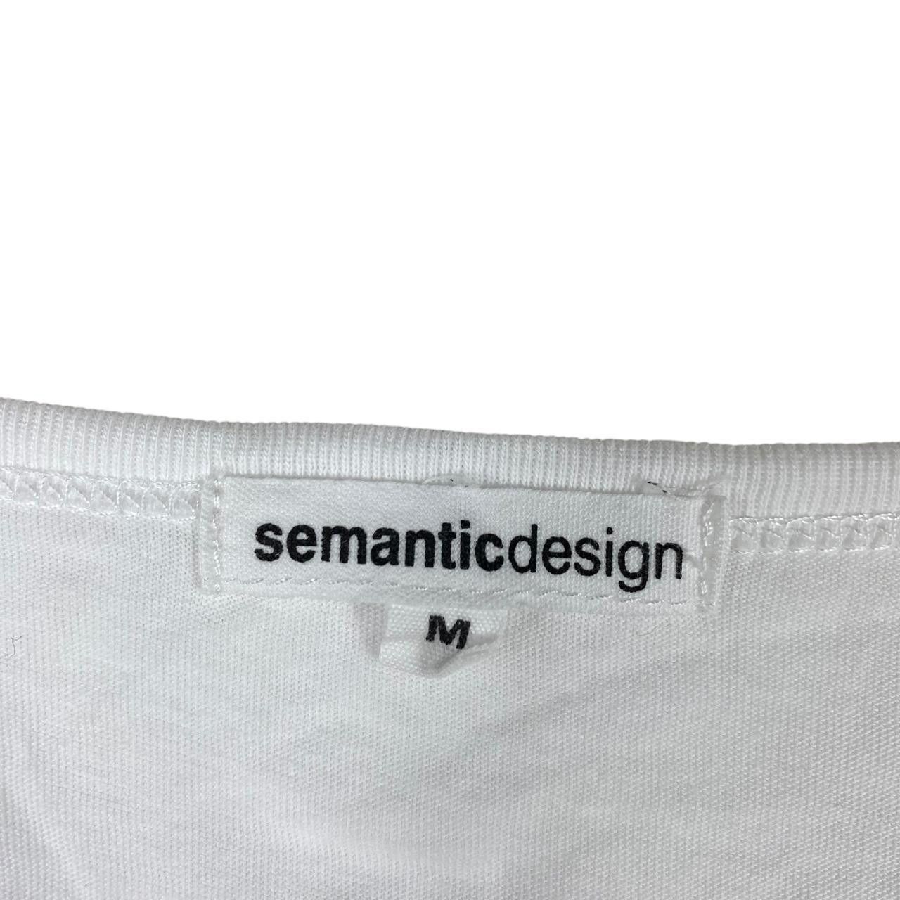 semanticdesign SEMANTIC DESIGN JAPAN Winners Losers Punk Tee Shirt V-Neck Size M / US 6-8 / IT 42-44 - 6 Thumbnail