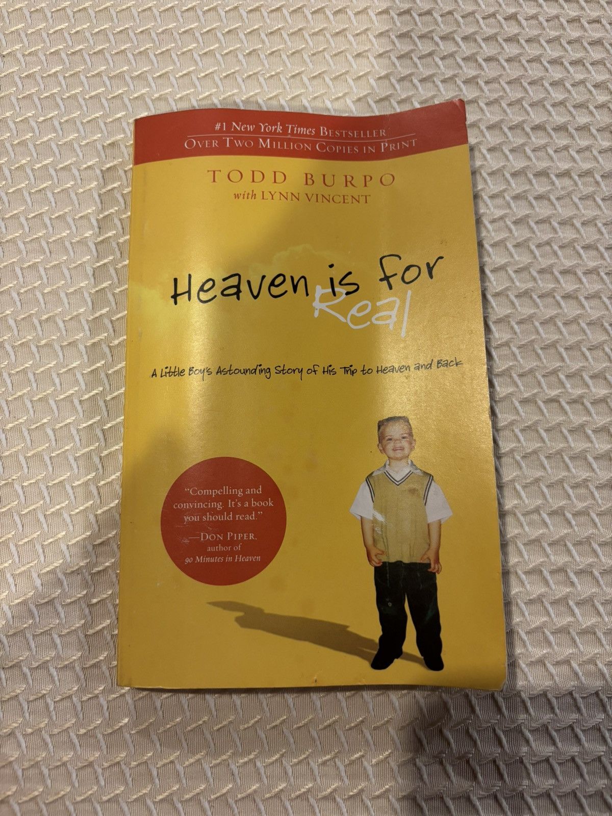 Other Heaven is for real book.xm-301 Size ONE SIZE - 1 Thumbnail