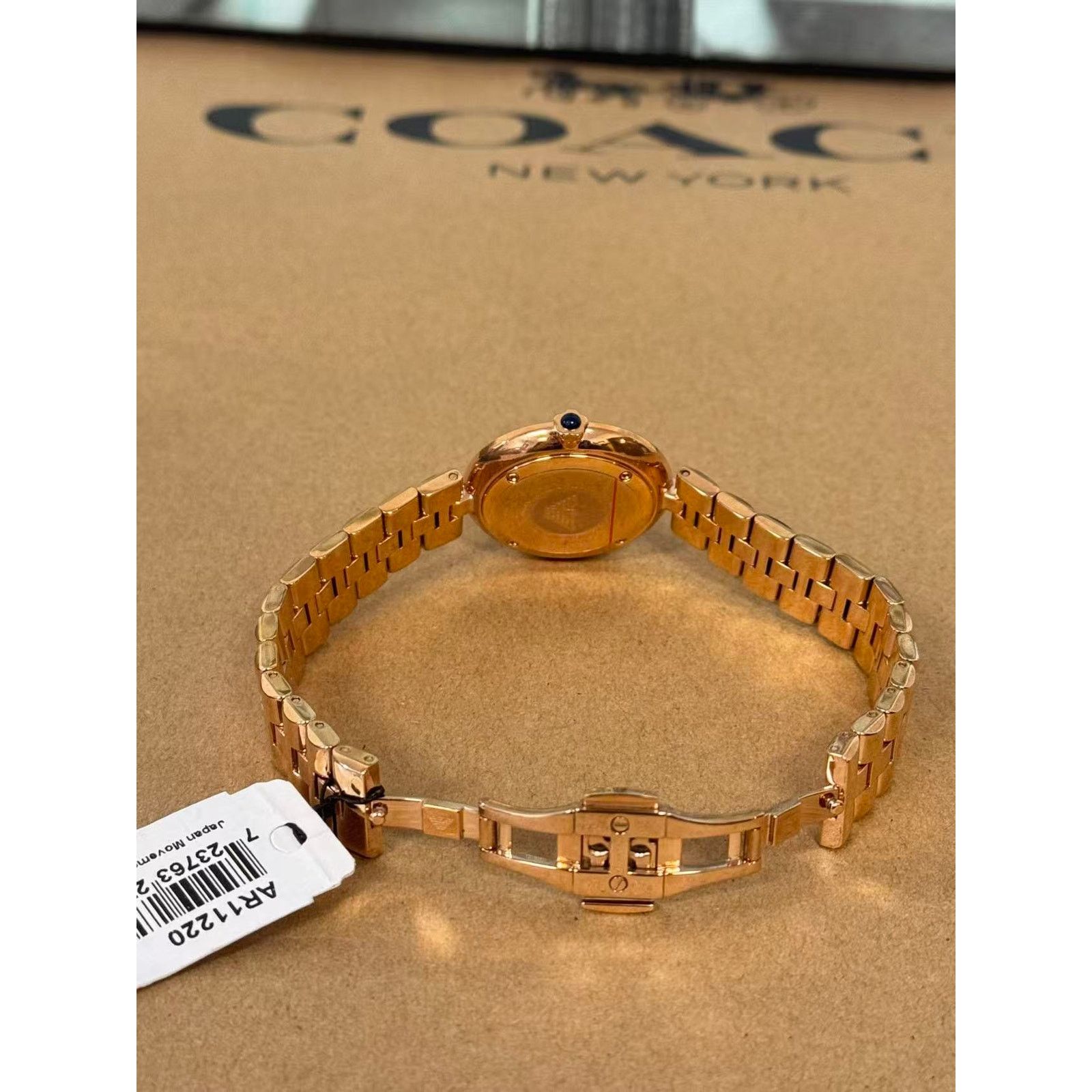Emporio Armani Emporio Armani AR11220 Ladies Blue Stripe Dial Watch 32mm Size ONE SIZE - 5 Thumbnail