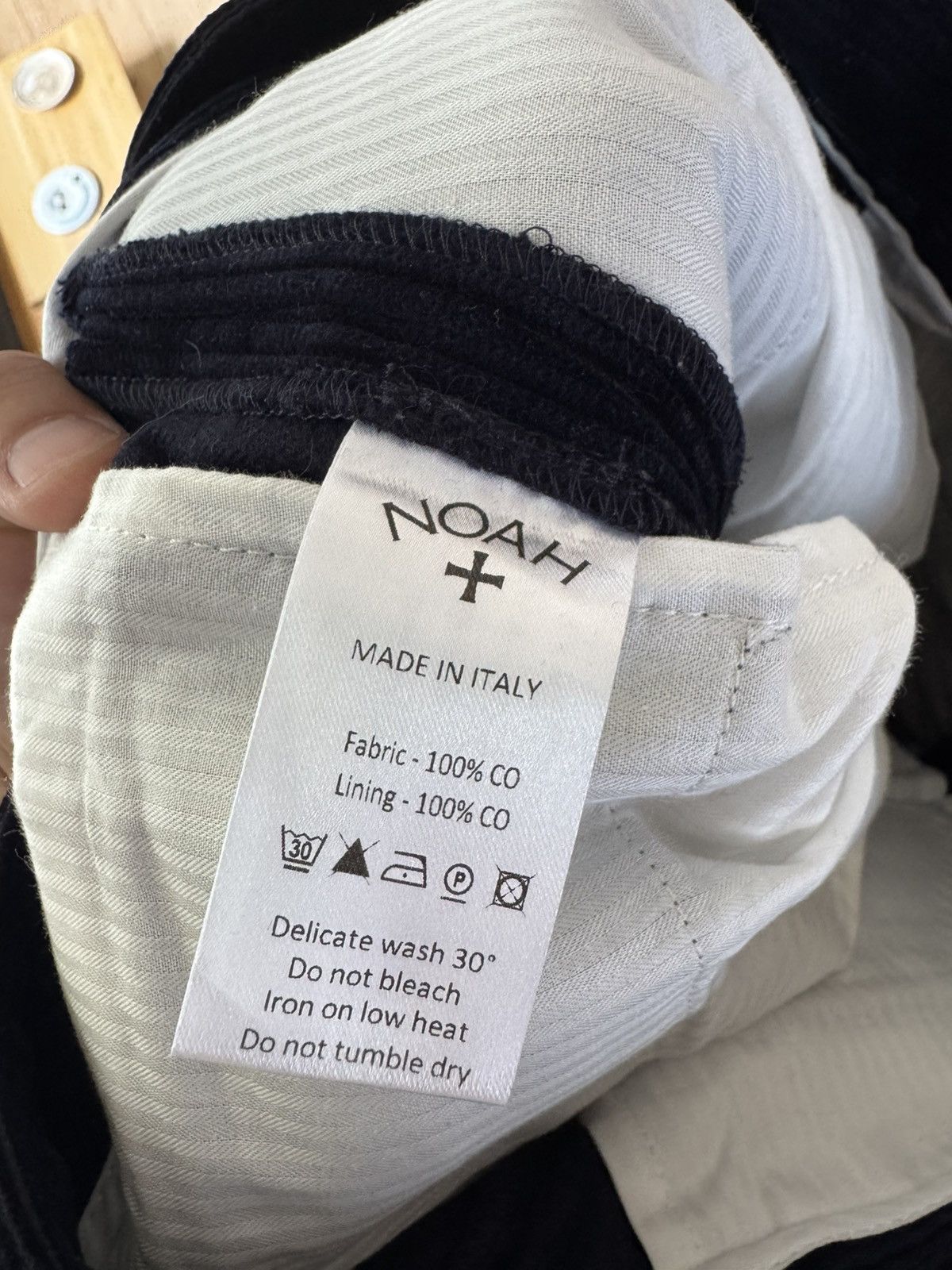 Noah Noah corduroy pants, navy Size US 30 / EU 46 - 3 Thumbnail