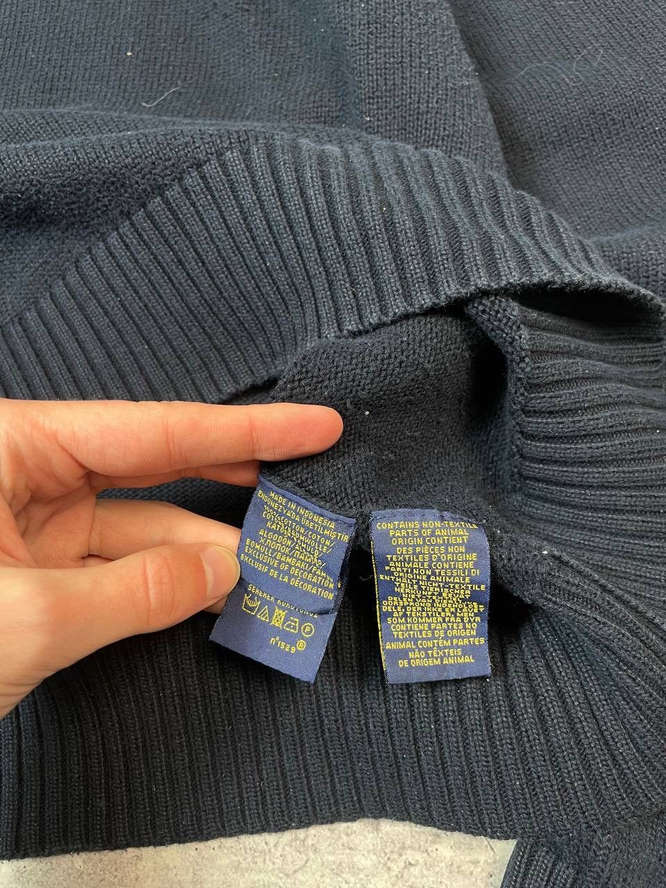 Polo Ralph Lauren Vintage Polo Ralph Lauren Button Knit Sweater Y2K Size US L / EU 52-54 / 3 - 5 Thumbnail