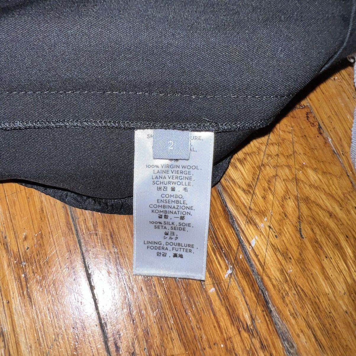 Other Reed Krakoff 100% Virgin Wool Black Shorts Size 26" / US 2 / IT 38 - 5 Thumbnail