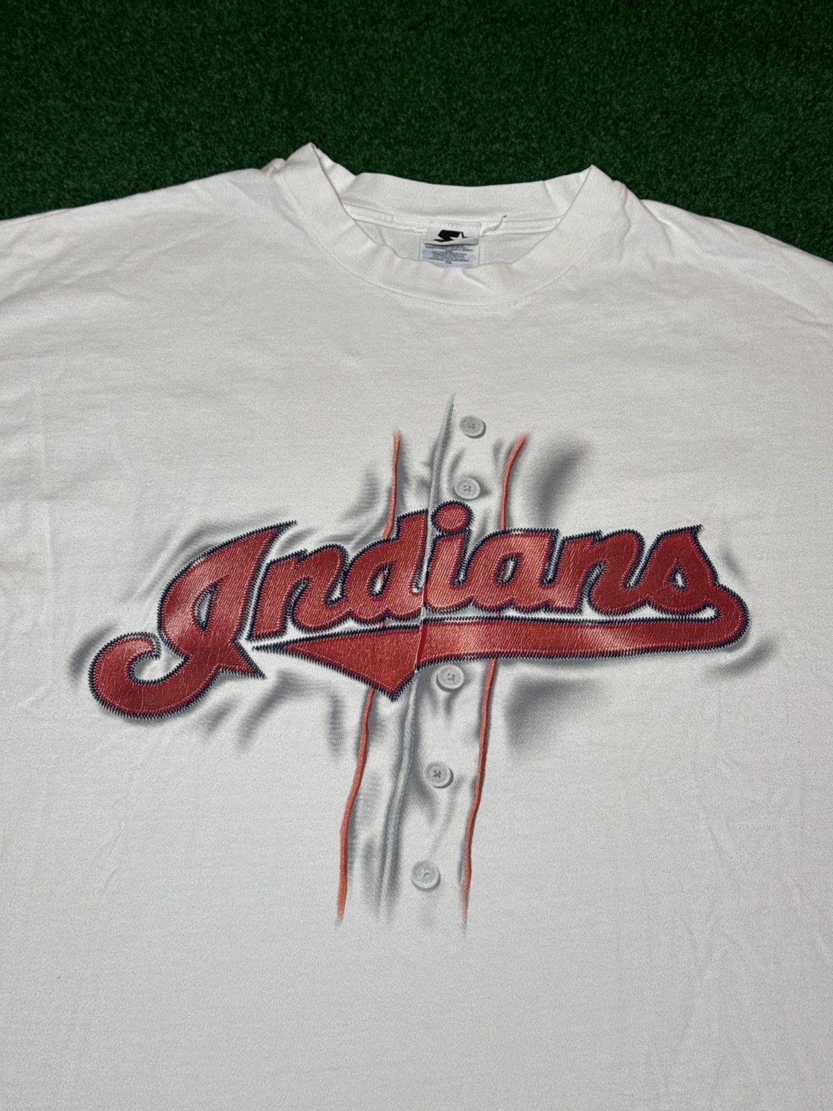 Starter Cleveland Indians Kenny Lofton 90s Starter T Shirt XXL MLB Size US XL / EU 56 / 4 - 3 Thumbnail