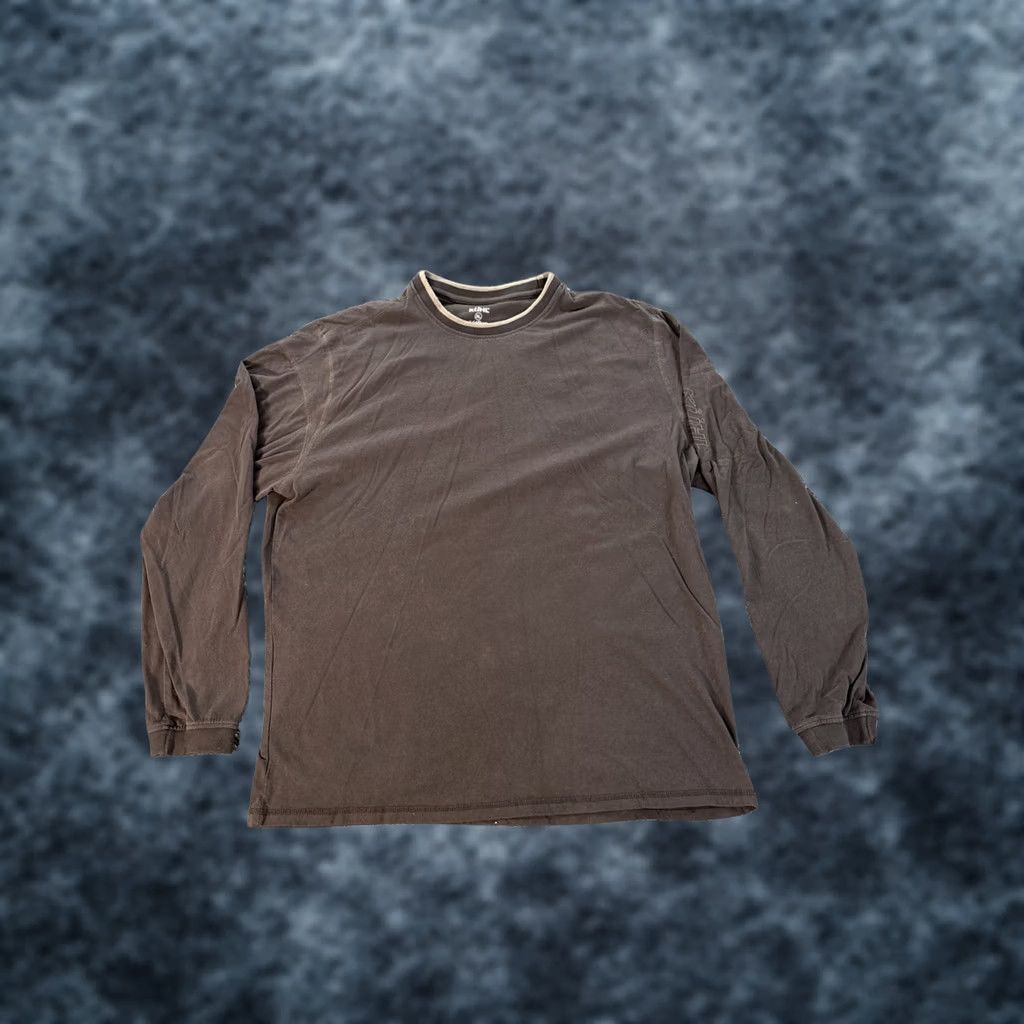 Vintage Kuhl Shirt Mens XL Brown Long Sleeve Organic Cotton Outdoor Hike Regular Crew Neck Logo Knit Vintage: No Size US XL / EU 56 / 4 - 1 Thumbnail