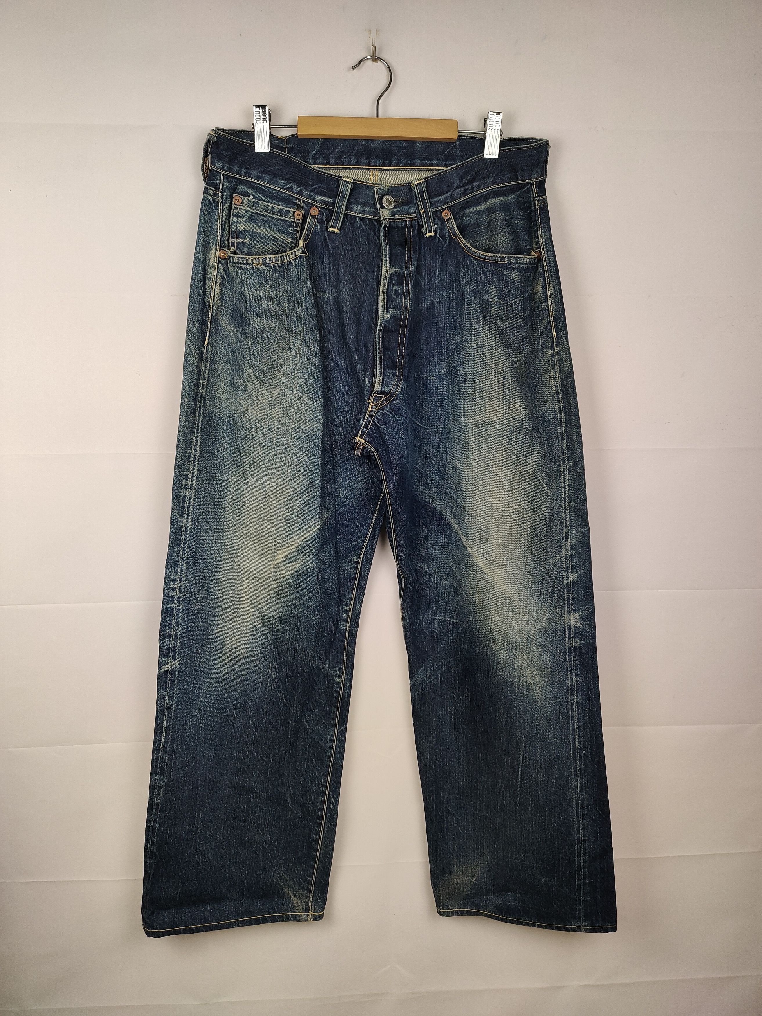 The Silver Stone Vintage 90s Silverstone Selvedge Denim Pant Size US 31 - 1 Thumbnail