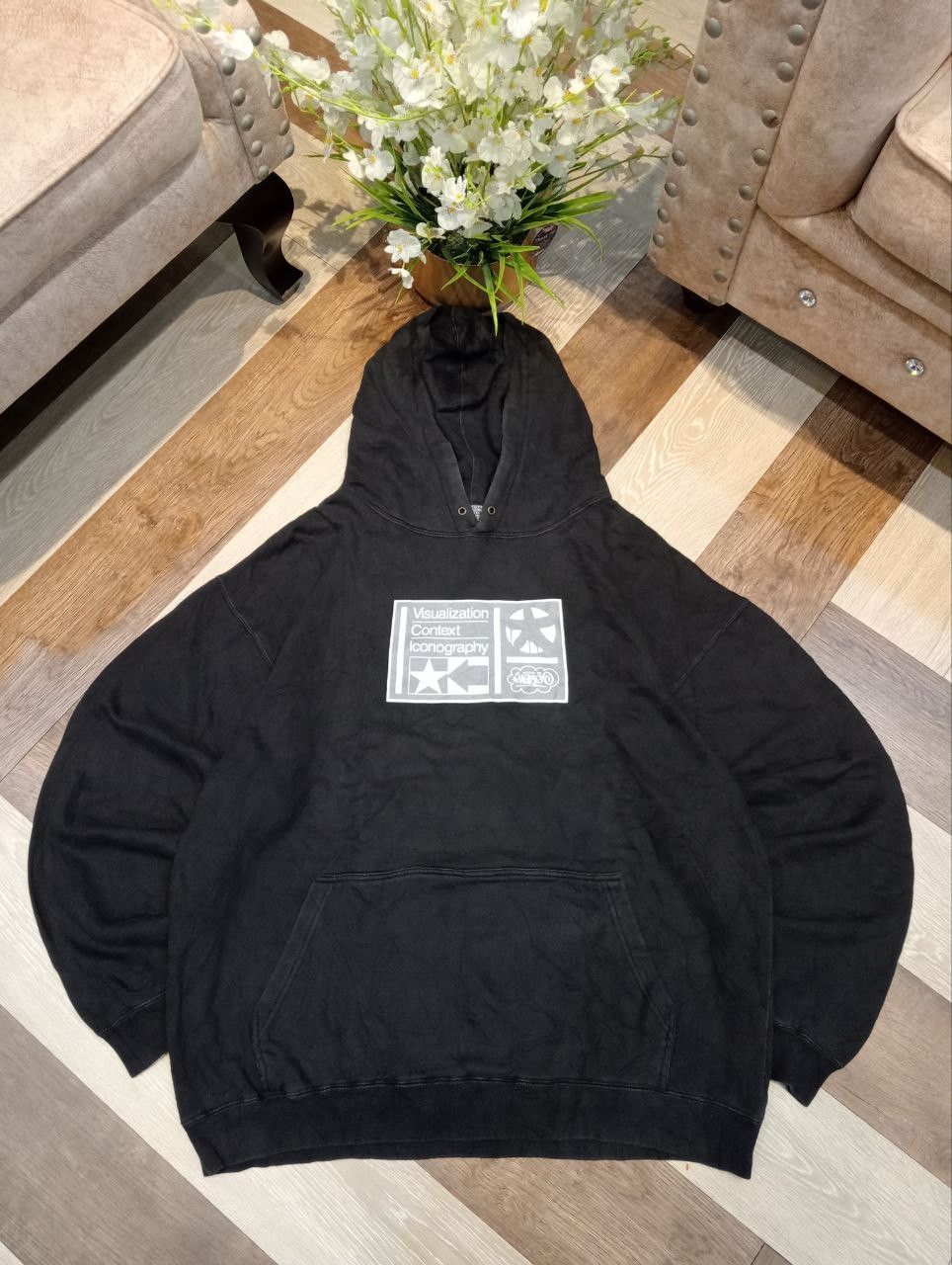 Haze VINTAGE HAZE VISUALIZATION CONTEXT ICONOGRAPHY HOODIE Size US L / EU 52-54 / 3 - 1 Thumbnail