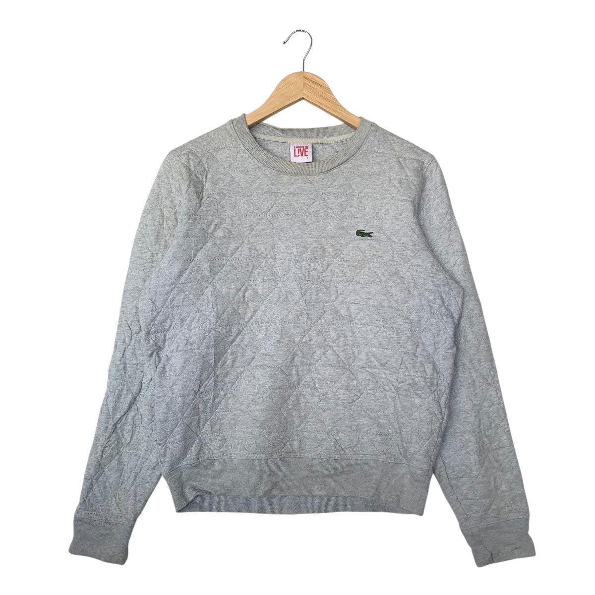 Lacoste LACOSTE LIVE FRANCE Plaids Checkered Gray Sweashirts Size US L / EU 52-54 / 3 - 1 Thumbnail