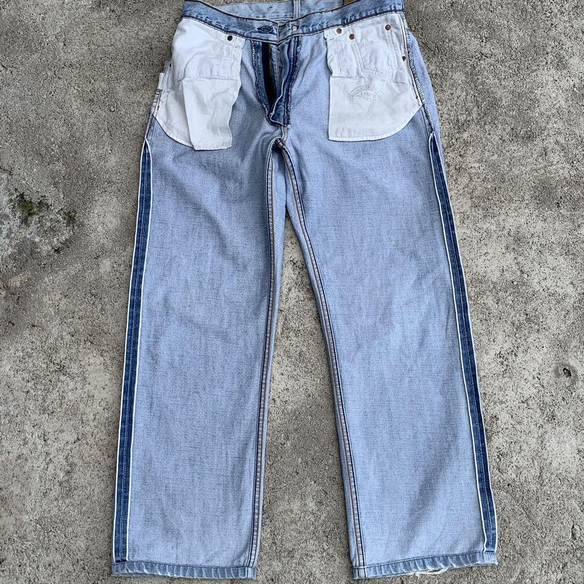 Levi's Vintage 90s Levis 503 Selvedge Lightwash Denim Jeans W30 Size US 30 / EU 46 - 3 Thumbnail