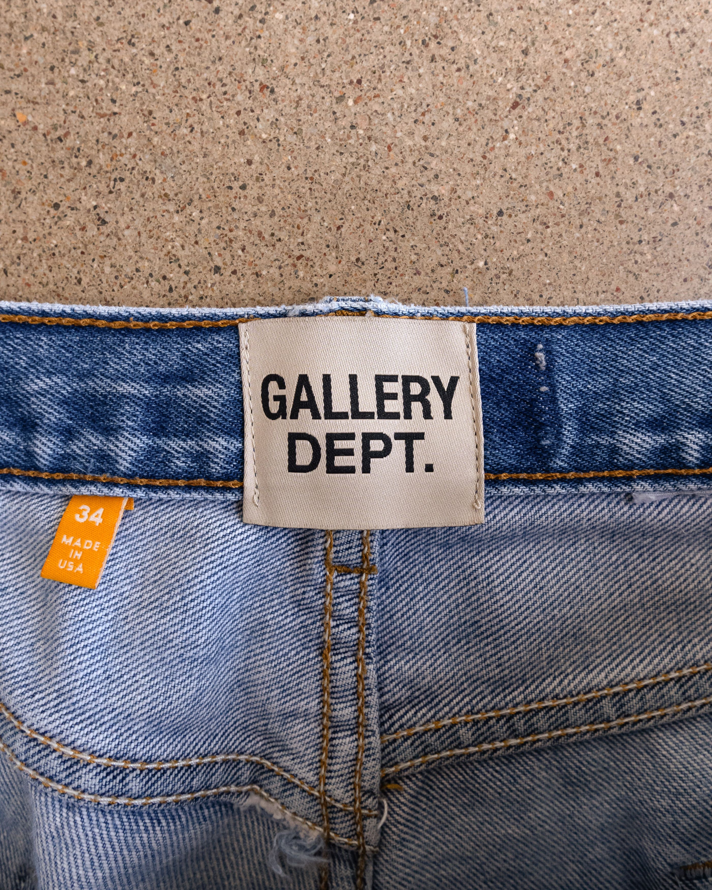 Gallery Dept. GALLERY DEPT LA FLARE DENIM JEANS Size US 36 / EU 52 - 4 Thumbnail