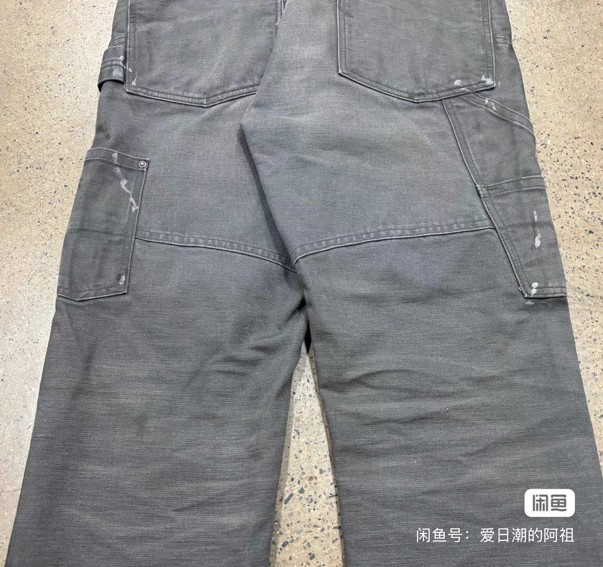 RRL Ralph Lauren RRL Double RL Engineer Fit Distressed Canvas Trouser Size US 32 / EU 48 - 8 Thumbnail
