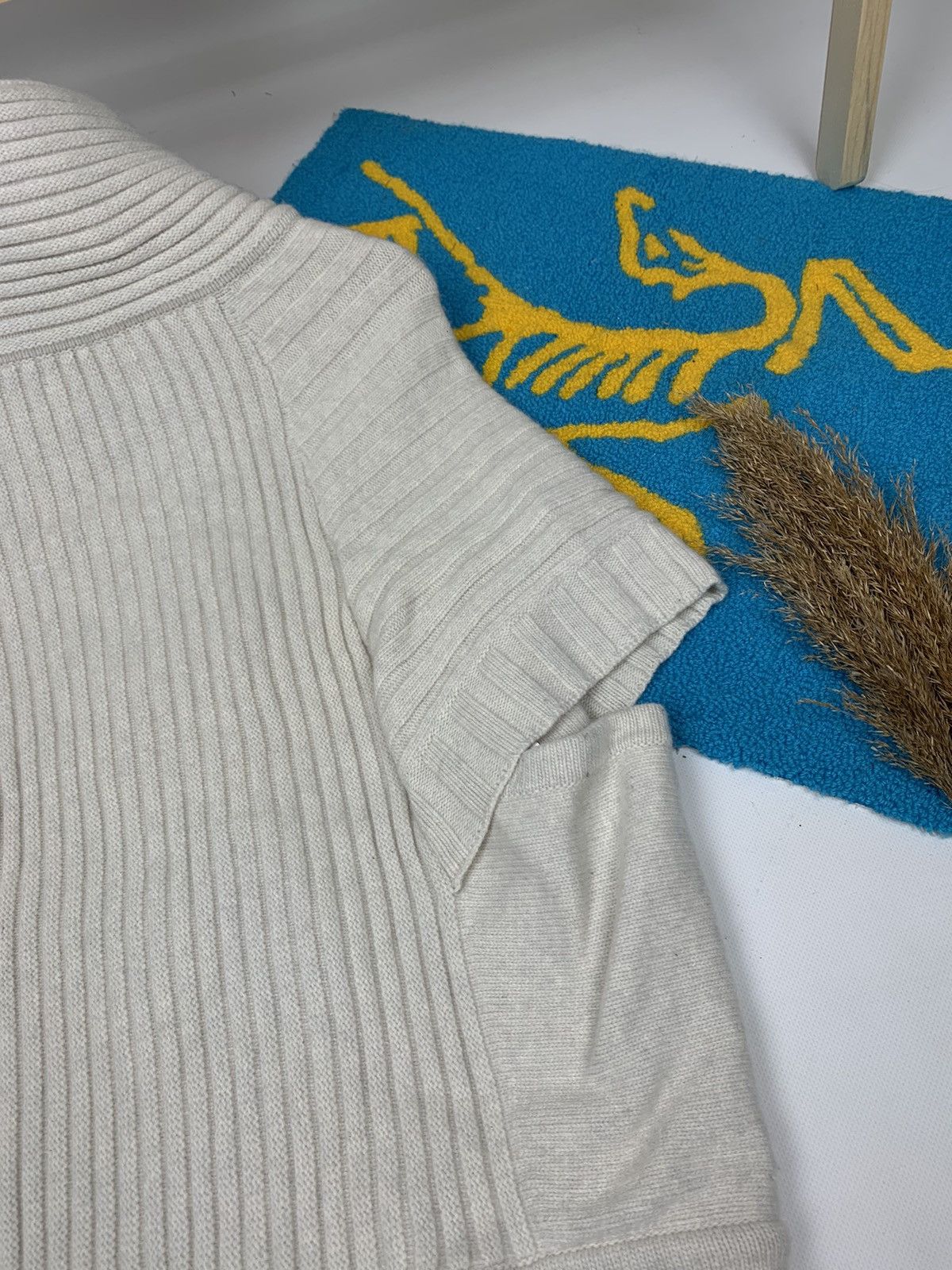 Bally × Designer Bally Heavy Knit Wool Pocket Oversize Poncho Size S / US 4 / IT 40 - 6 Thumbnail