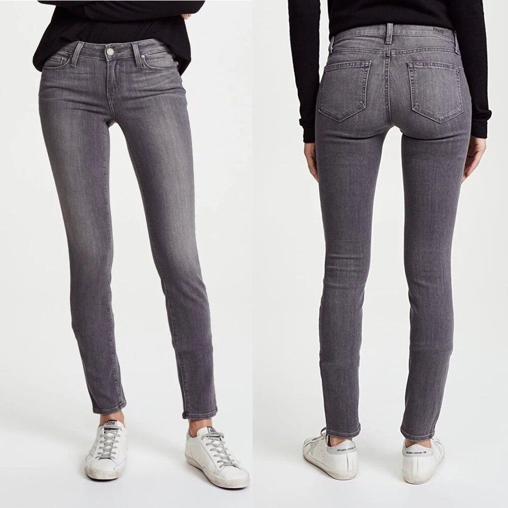 Paige Paige Verdugo Ultra Skinny Jeans In Silvie Size 25 Size 25" / US 0 / IT 36 - 1 Thumbnail