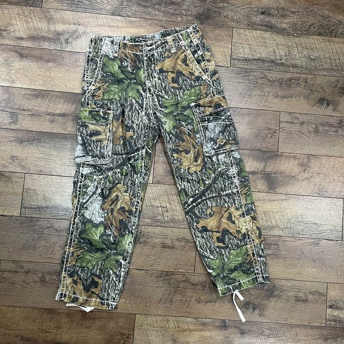 Supreme Supreme True Religion Denim Cargo Pant Mossy Oak | Grailed