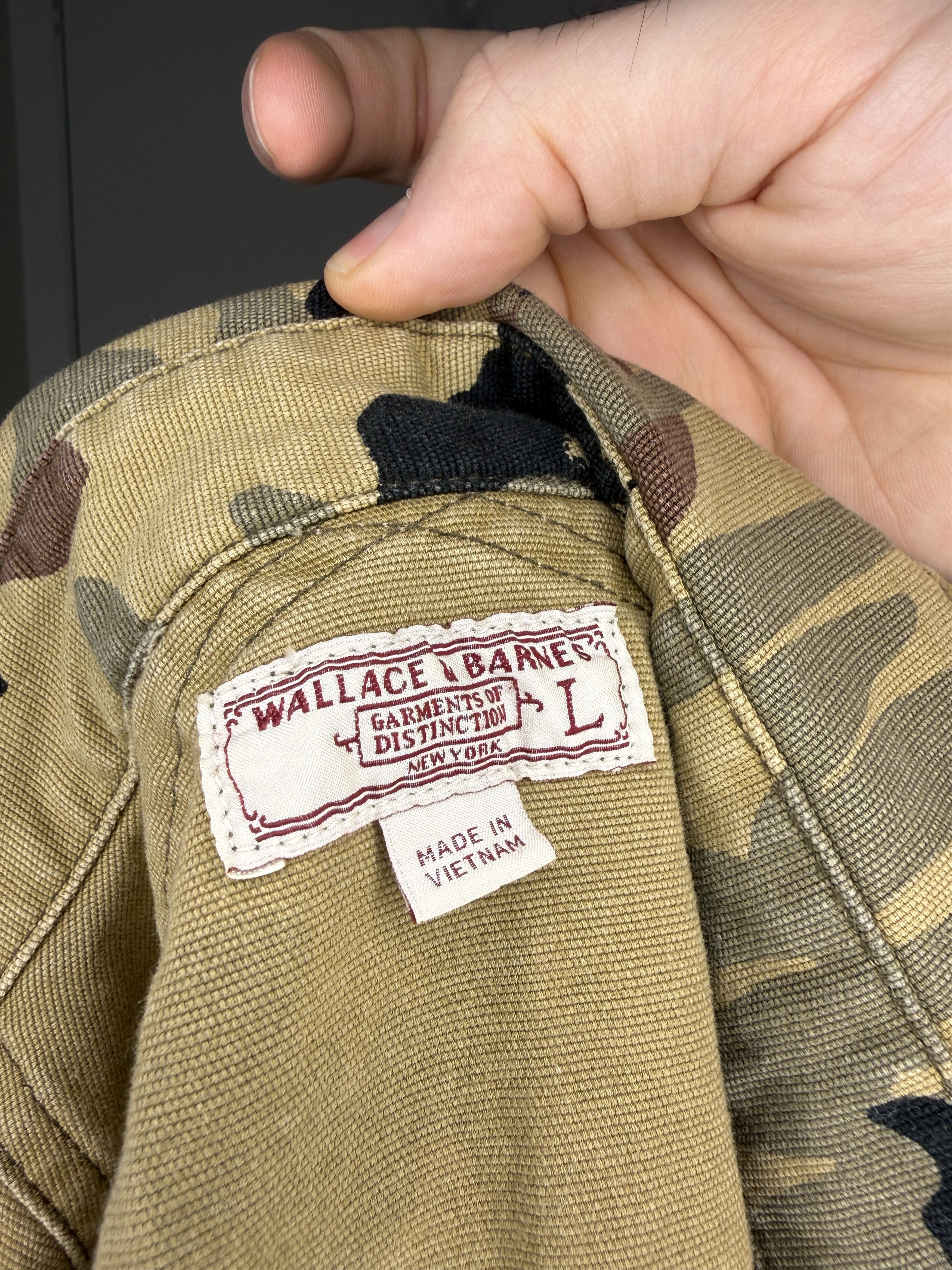Wallace & Barnes Wallace & Barnes Camo Shirt Jacket L Woodland Military Size US L / EU 52-54 / 3 - 3 Thumbnail