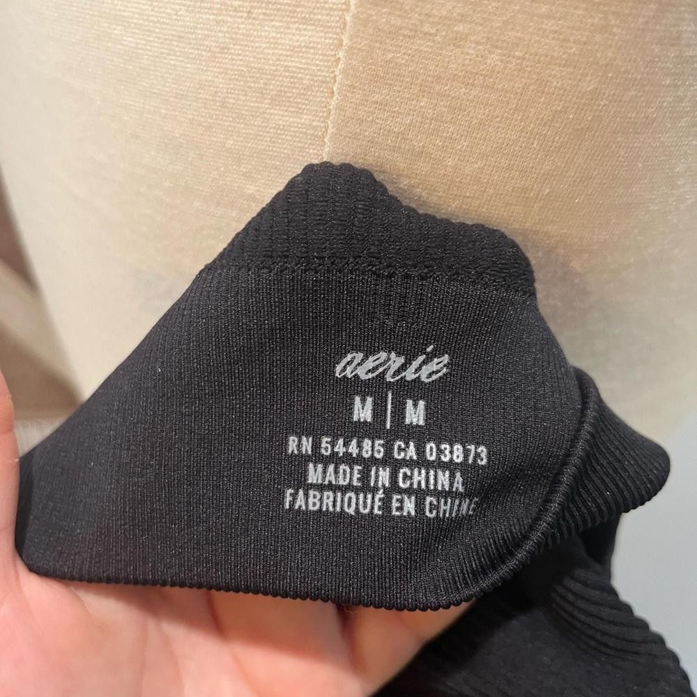 Designer Aerie ribbed sports bra Size ONE SIZE - 7 Thumbnail