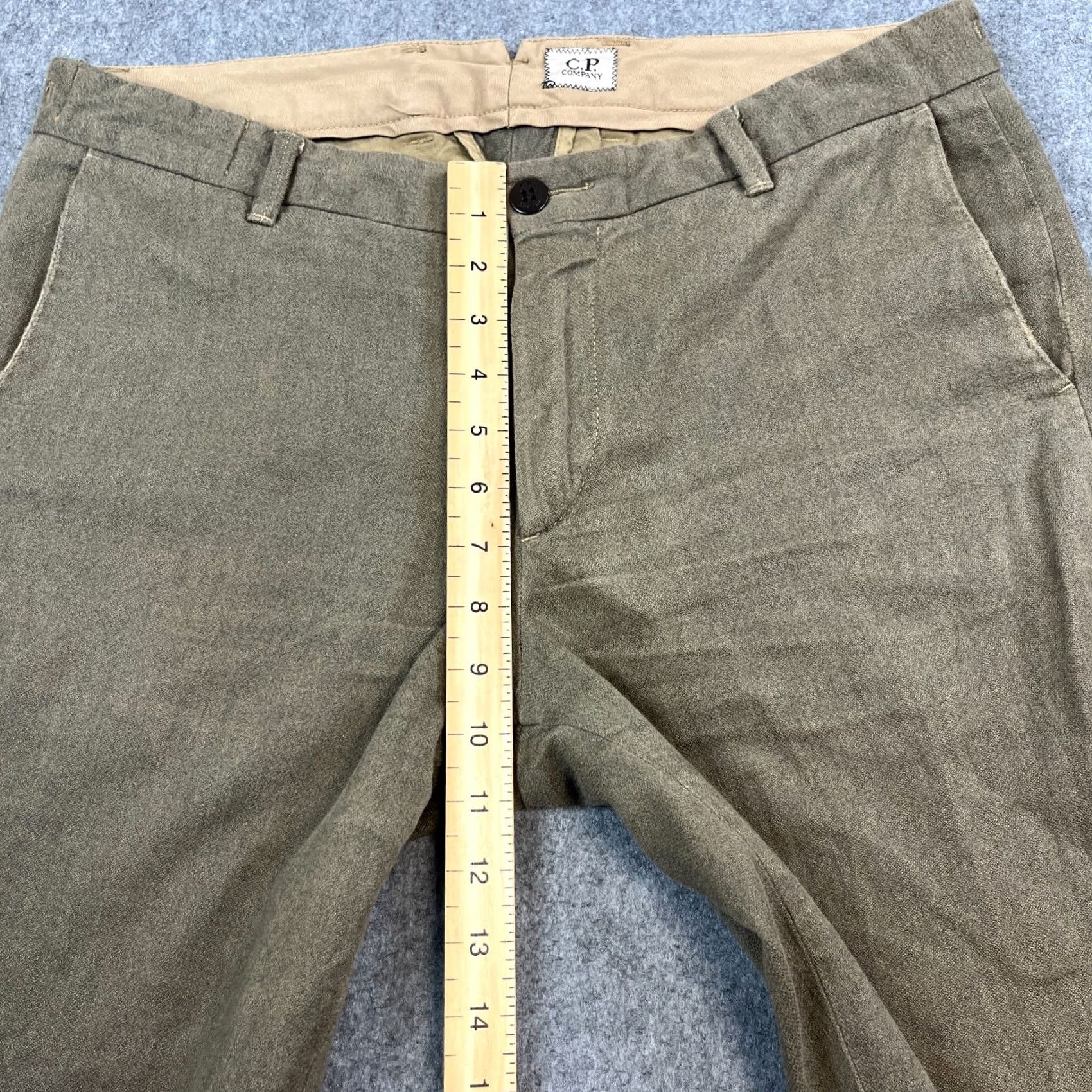 Vintage Vintage C.P. Company Mens Trousers Pants Slim 34 34 Green Massimo Osti 90s RARE Size US 34 / EU 50 - 5 Thumbnail