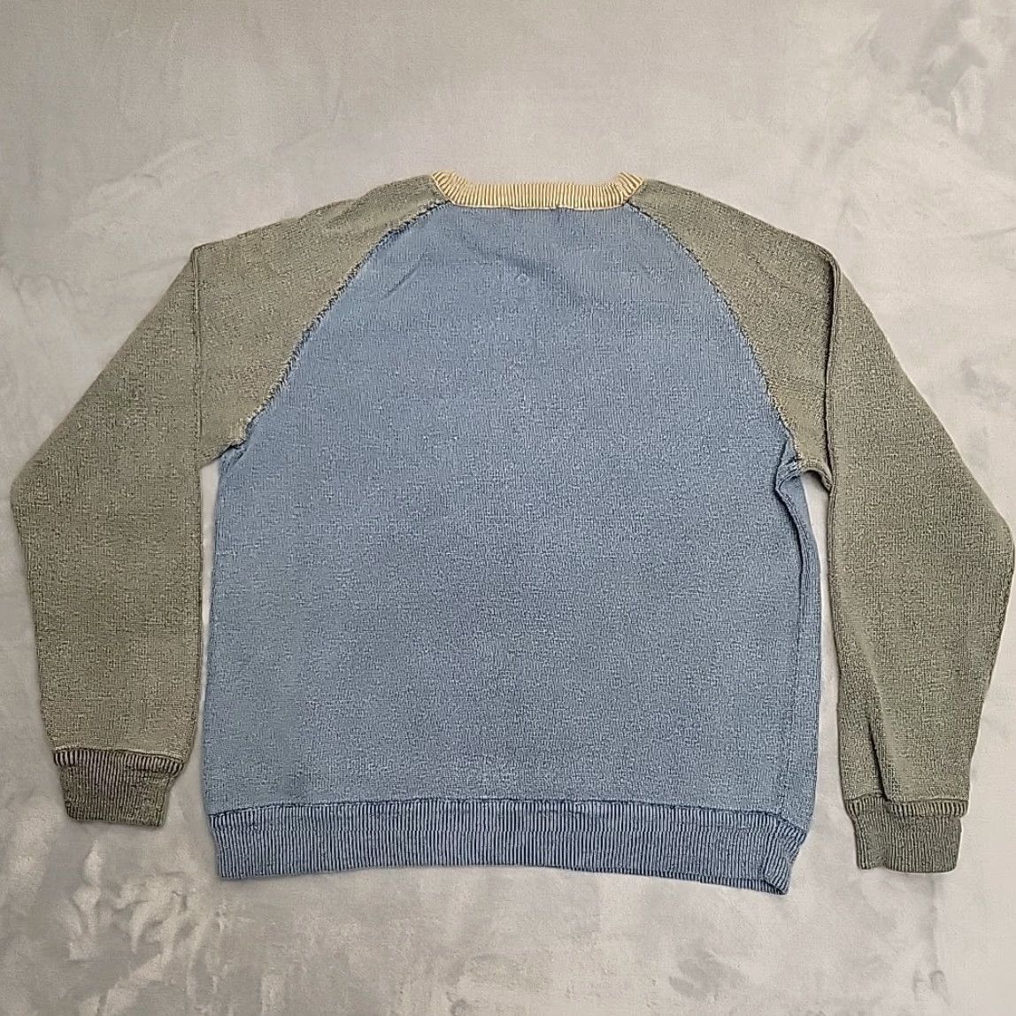 The Territory Ahead Territory Ahead Sweater Men M Blue Pullover Raglan Crewneck Colorblock Size US M / EU 48-50 / 2 - 4 Thumbnail