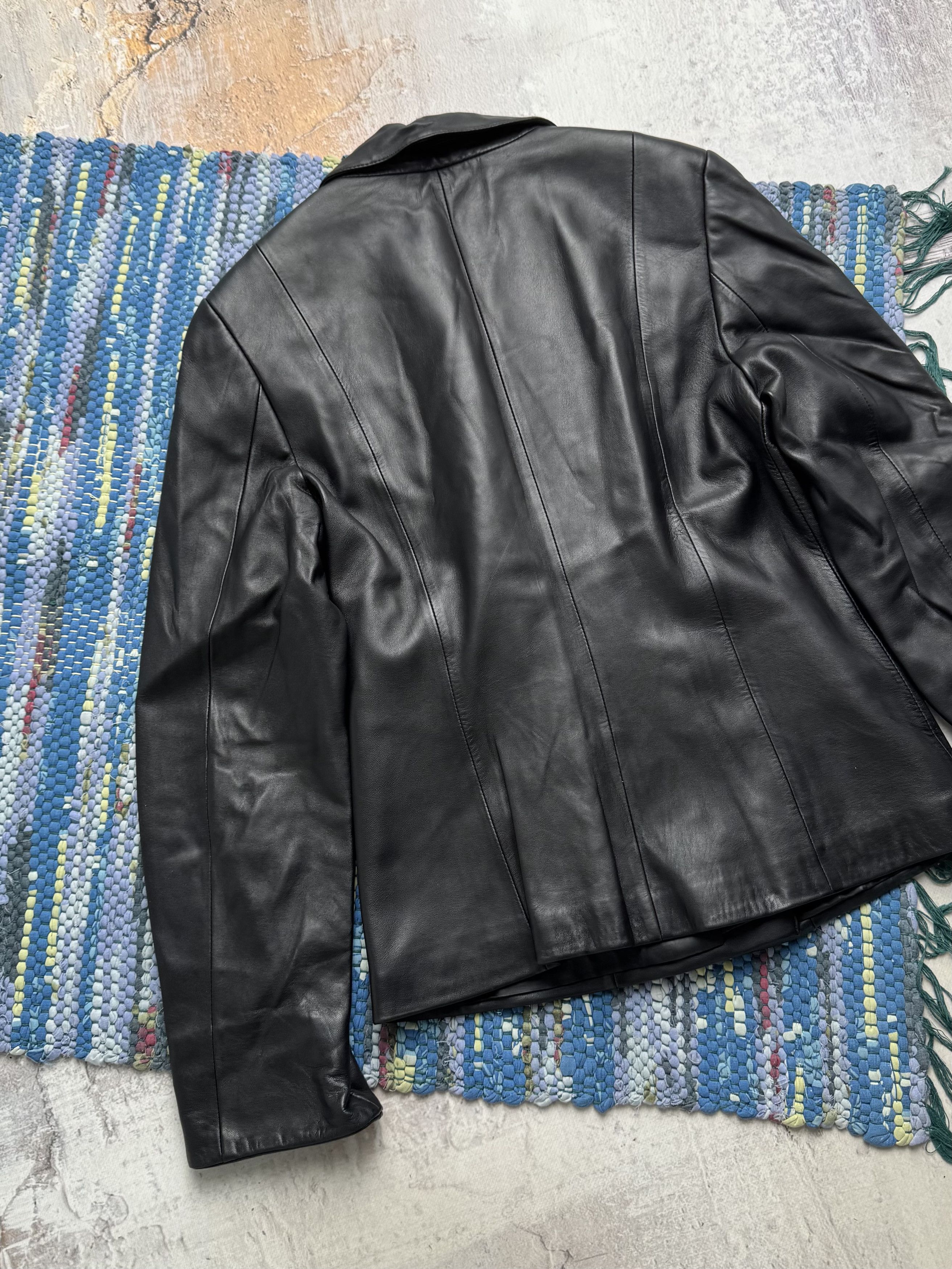 Vintage Vintage Leather Jacket A8(V1)D15 Size S / US 4 / IT 40 - 15 Thumbnail