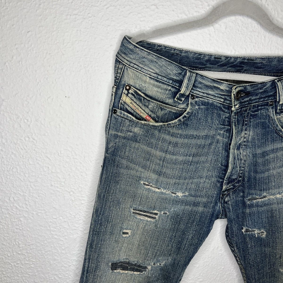 Diesel Vintage Diesel Jeans Denim Trousers Pants Y2K Distressed Size US 32 / EU 48 - 4 Thumbnail