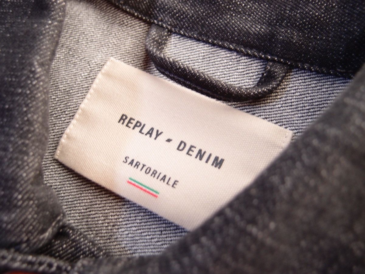 Replay REPLAY Sartoriale 2nd Type Denim Jacket Hyperflex Stretch M Size US M / EU 48-50 / 2 - 11 Thumbnail