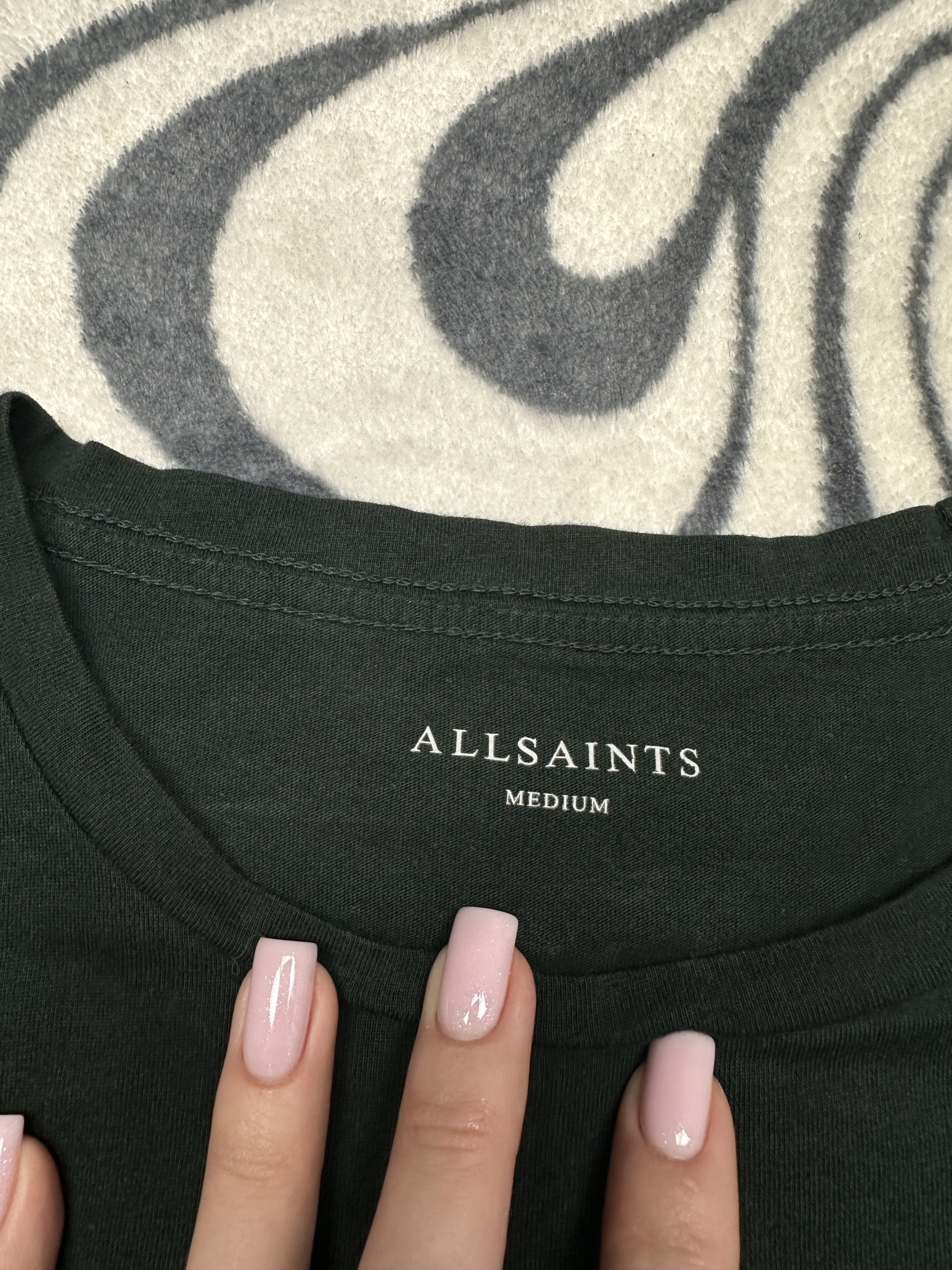 Allsaints Allsaints Mens Tonic Crew Neck T-Shirt Tee Size US M / EU 48-50 / 2 - 4 Thumbnail