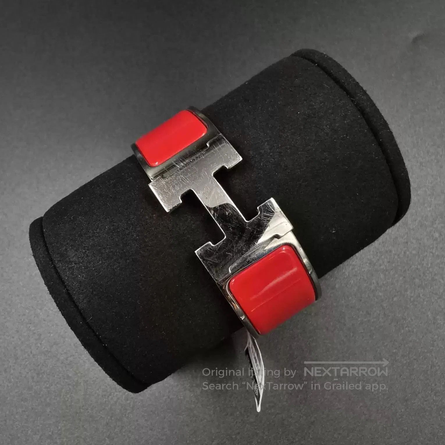 Hermes Hermes Narrow H-shaped Bracelet. Size ONE SIZE - 3 Thumbnail